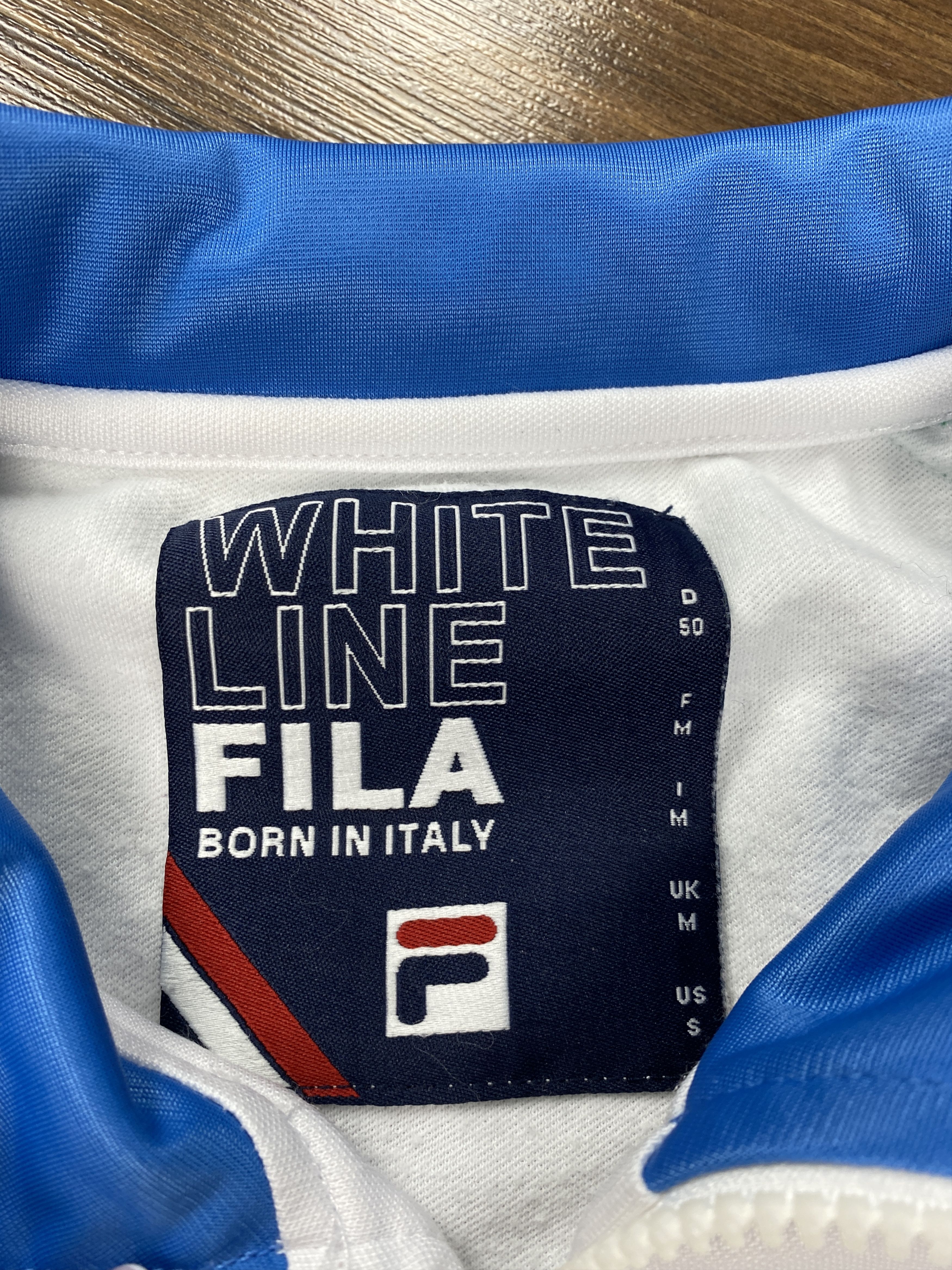 Fila × Vintage Fila White Line vintage track top jacket y2k Size US M / EU 48-50 / 2 - 4 Thumbnail