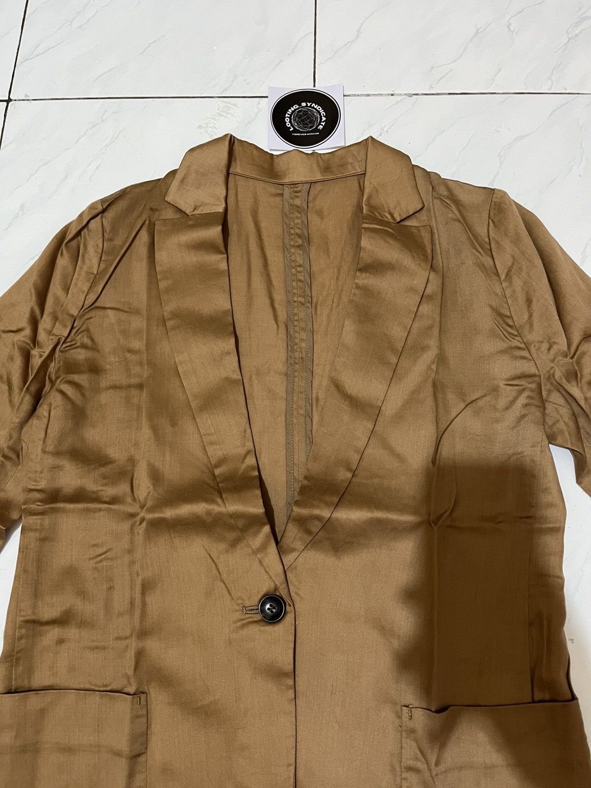 ADAM ET ROPE 🔥 Adam Et Rope Single Breasted Blazer Size 36S - 5 Thumbnail