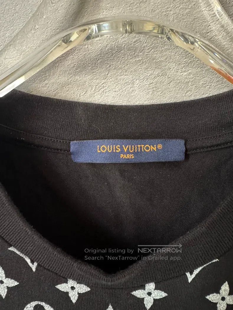 Louis Vuitton Louis Vuitton Black upper half gradient full logo short sl Size US M / EU 48-50 / 2 - 3 Thumbnail