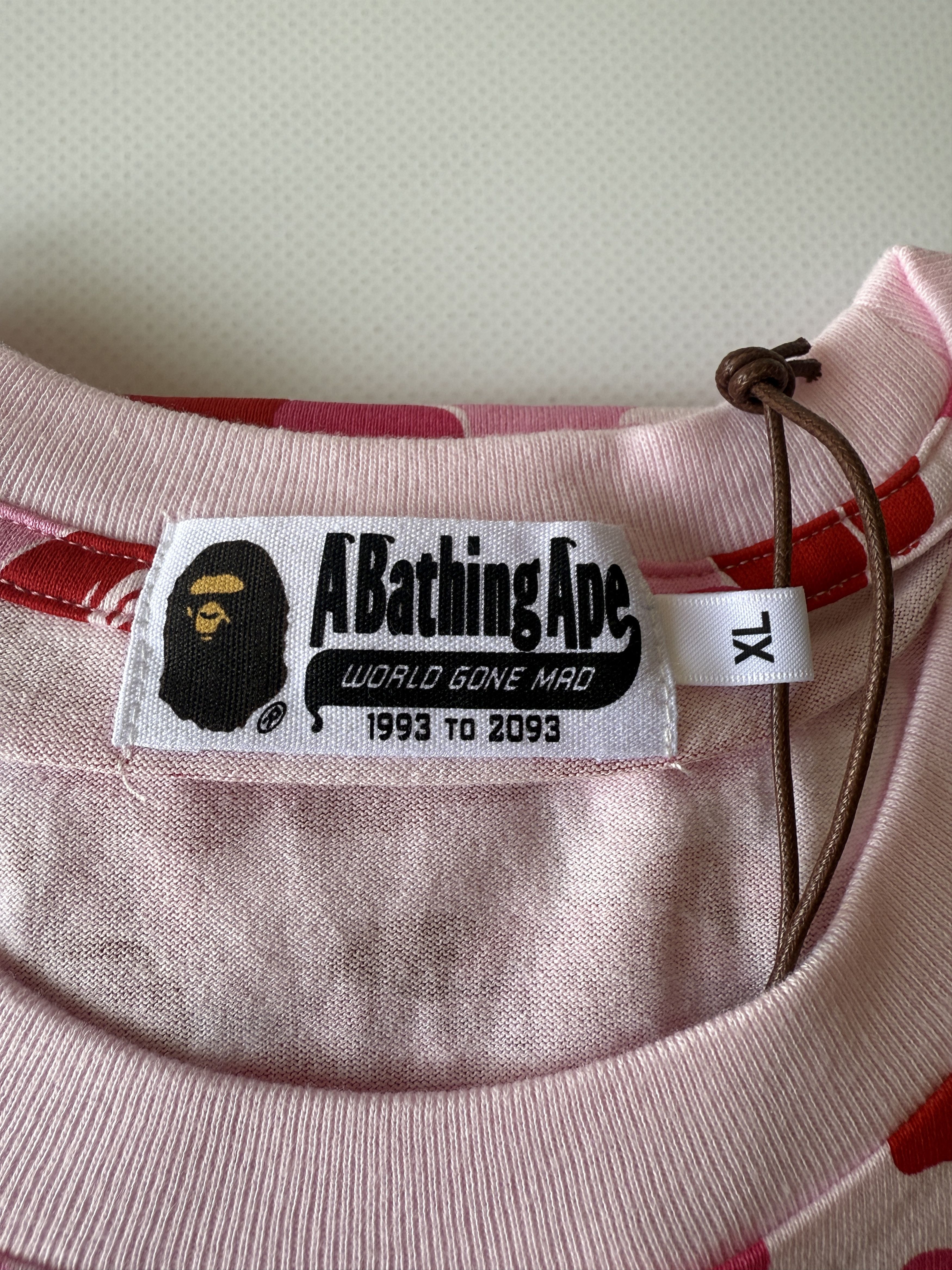 Bape ABC CAMO COLLEGE TEE Size US XL / EU 56 / 4 - 5 Thumbnail
