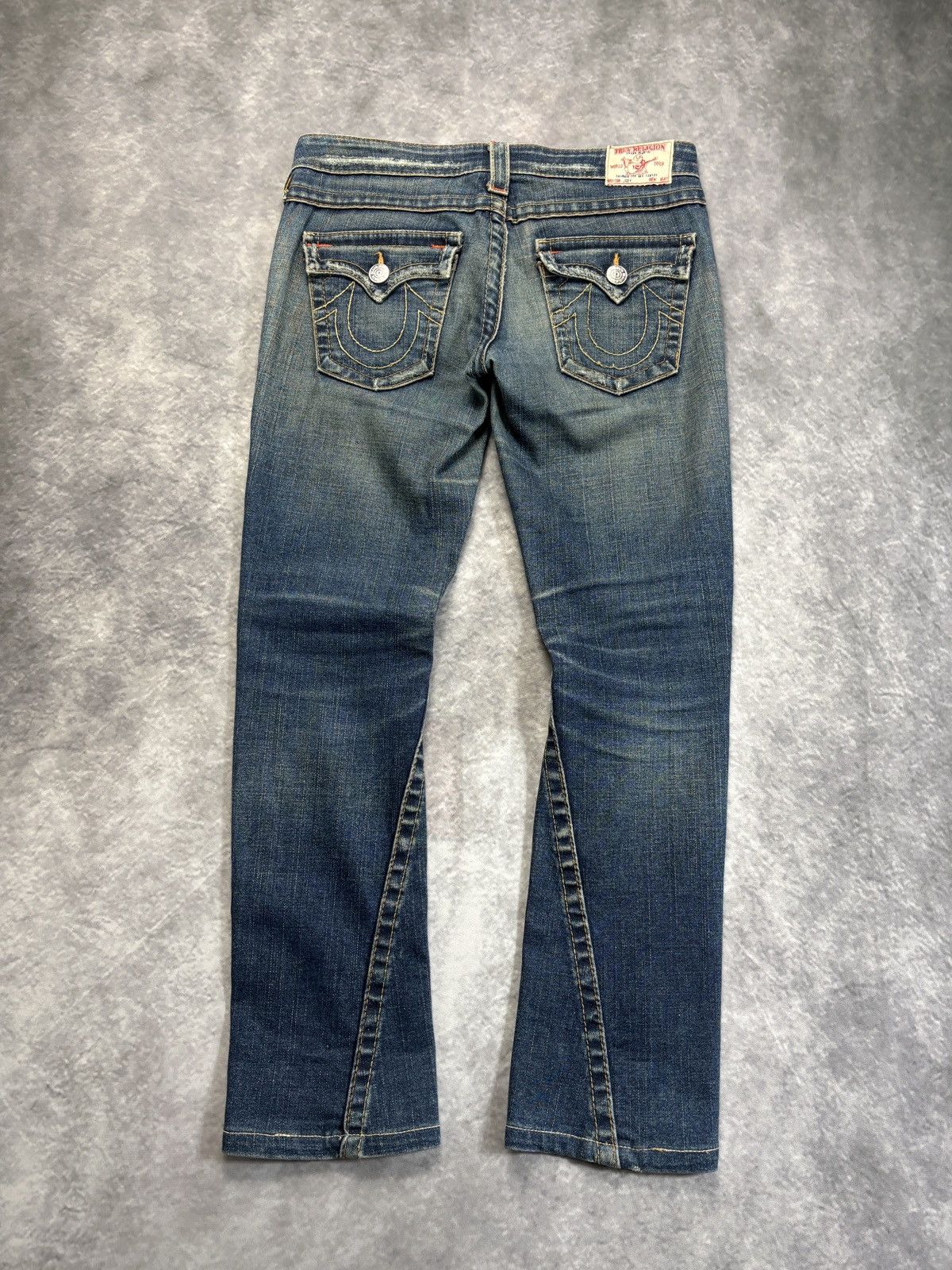 True Religion 2000s True Religion Jeans Made in USA Vintage Denim Pants 27 Size 30" / US 8 / IT 44 - 3 Thumbnail