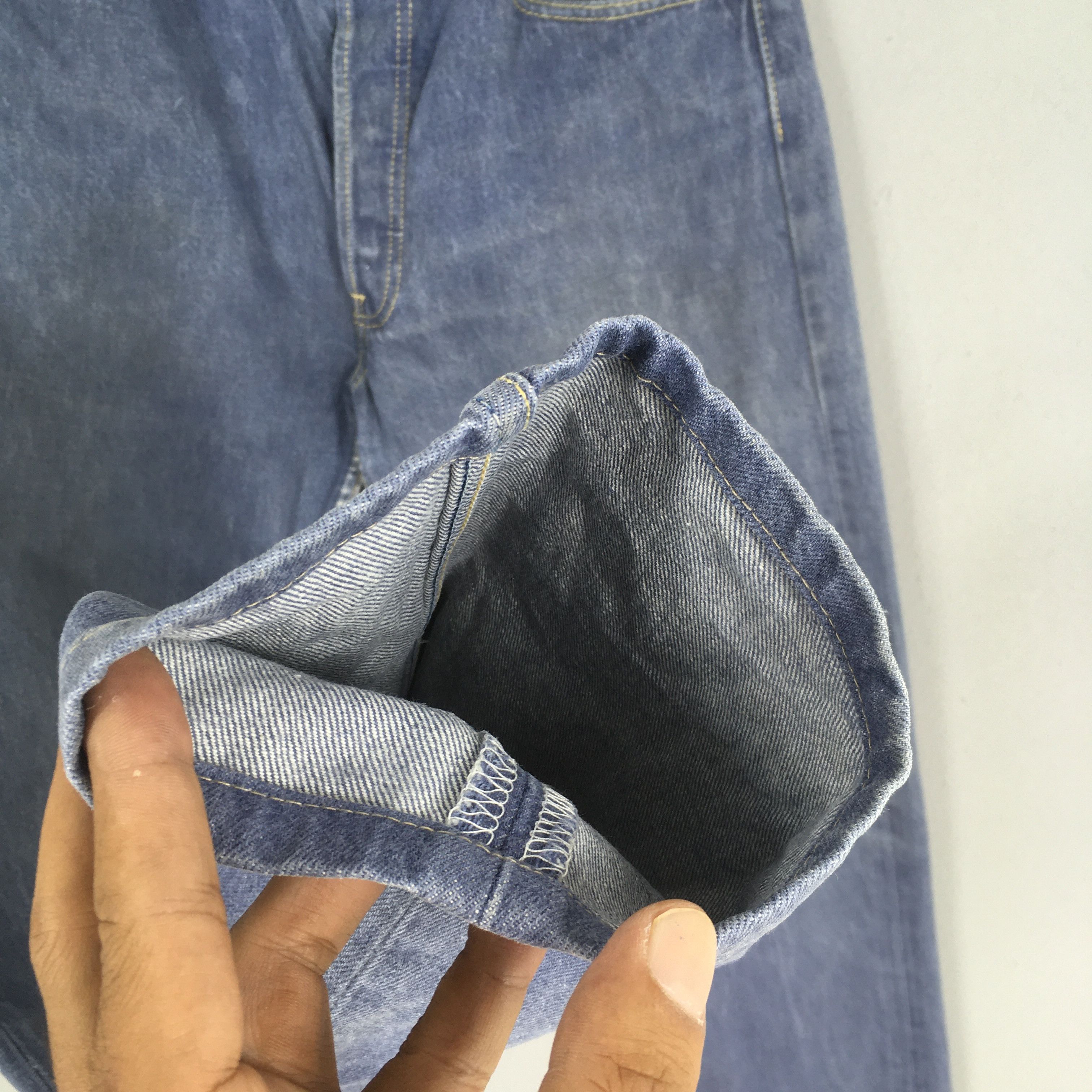 Levi's Size 29x30 Vintage 90s Levi's 501 Straight Leg Jeans S1630 Size US 29 - 4 Thumbnail