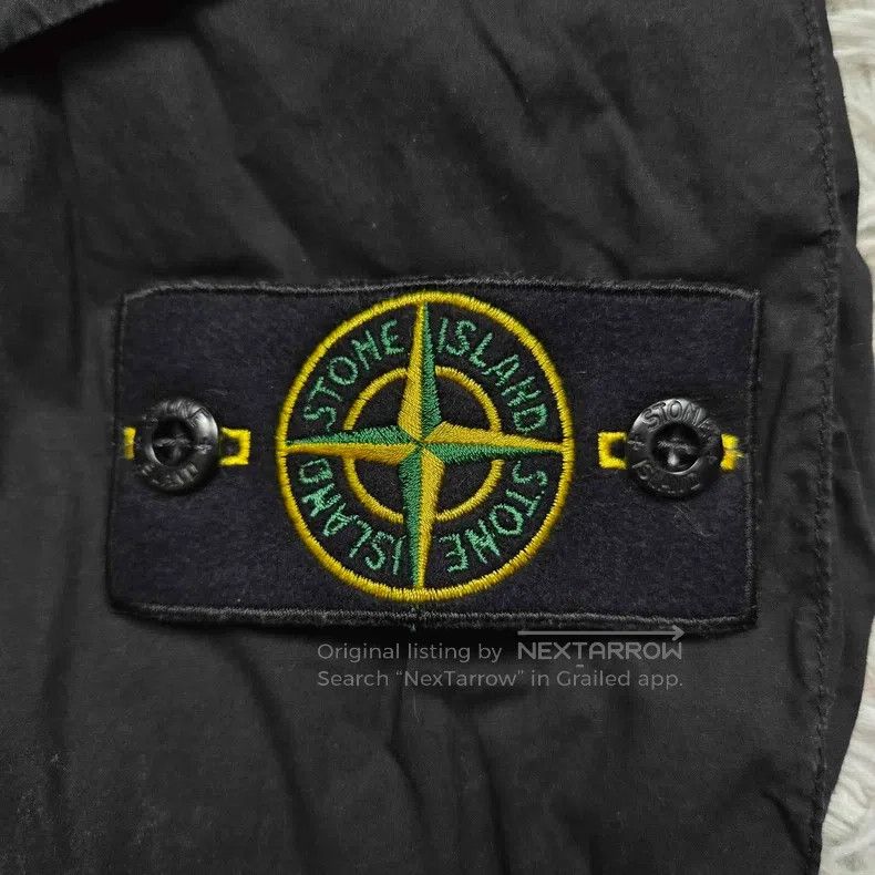 Stone Island Stone Island Sateen Work Pants, Elastic Waist Casual Trous Size US 32 / EU 48 - 3 Thumbnail