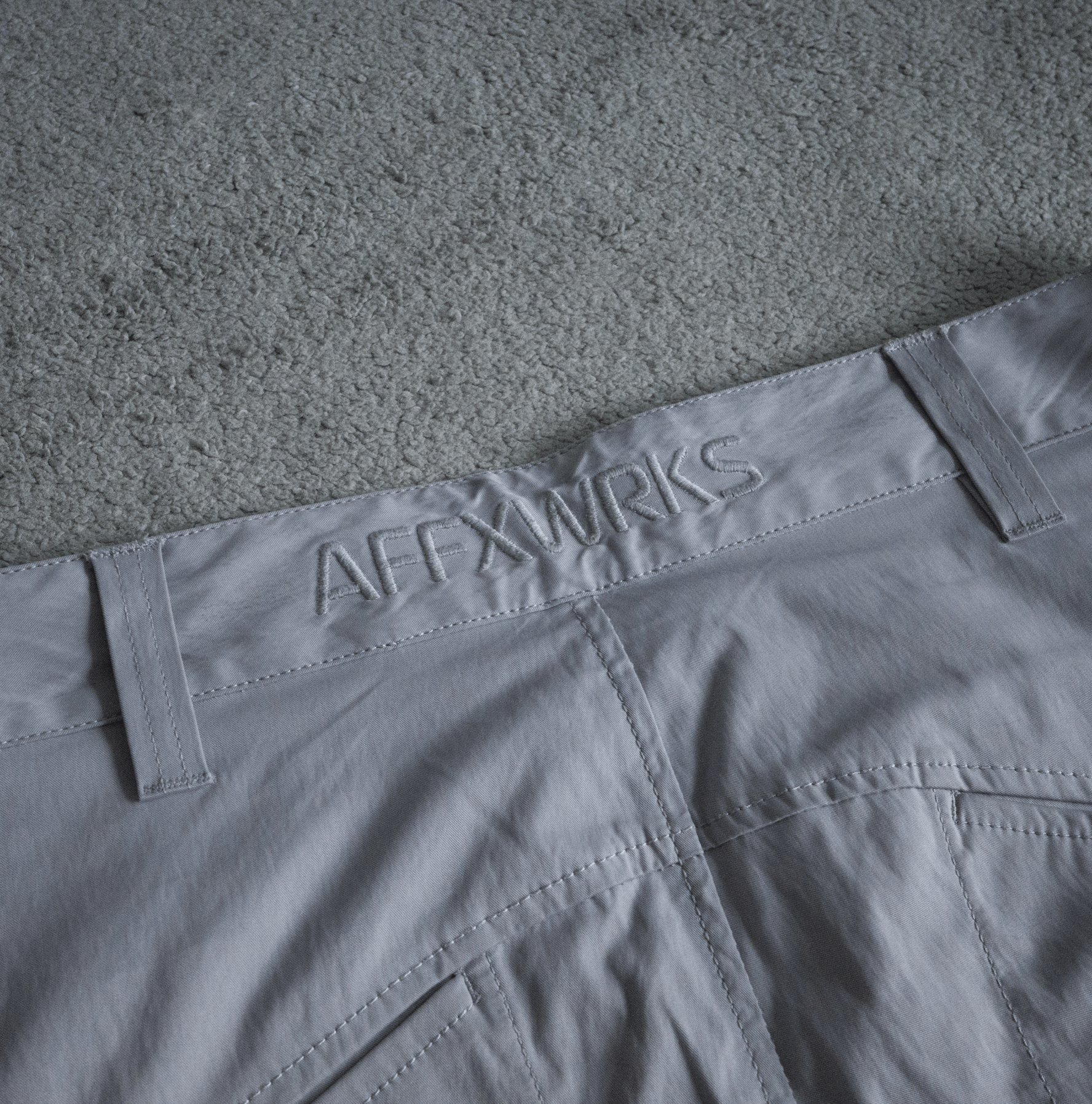 AFFXWRKS Light Grey AFFXWRKS Tapered Fit Cargo Pants Size US 32 / EU 48 - 6 Thumbnail