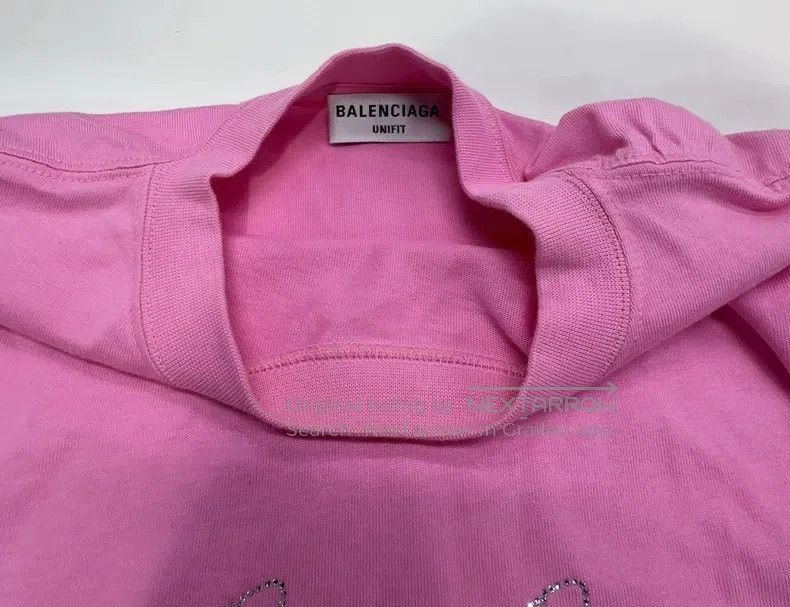 Balenciaga Balenciaga Heavy Rhinestone Short Sleeve T-Shirt Size US S / EU 44-46 / 1 - 5 Thumbnail