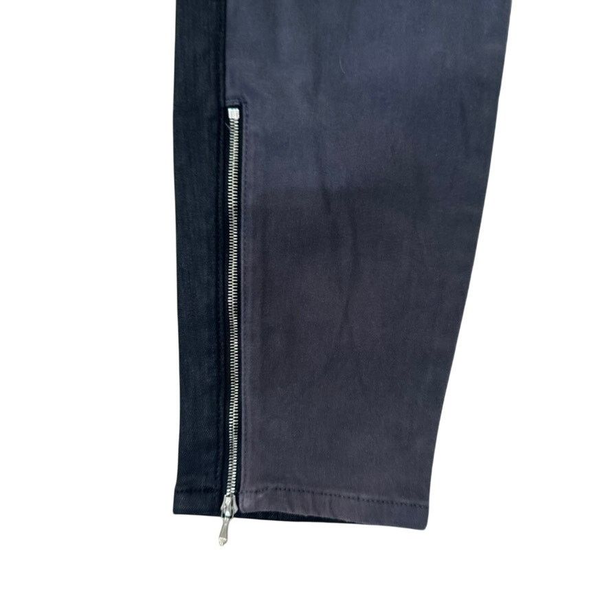 7 For All Mankind 7 For All Mankind Two Tone Suede w Zippers Skinny Jeans Size 30" / US 8 / IT 44 - 4 Thumbnail