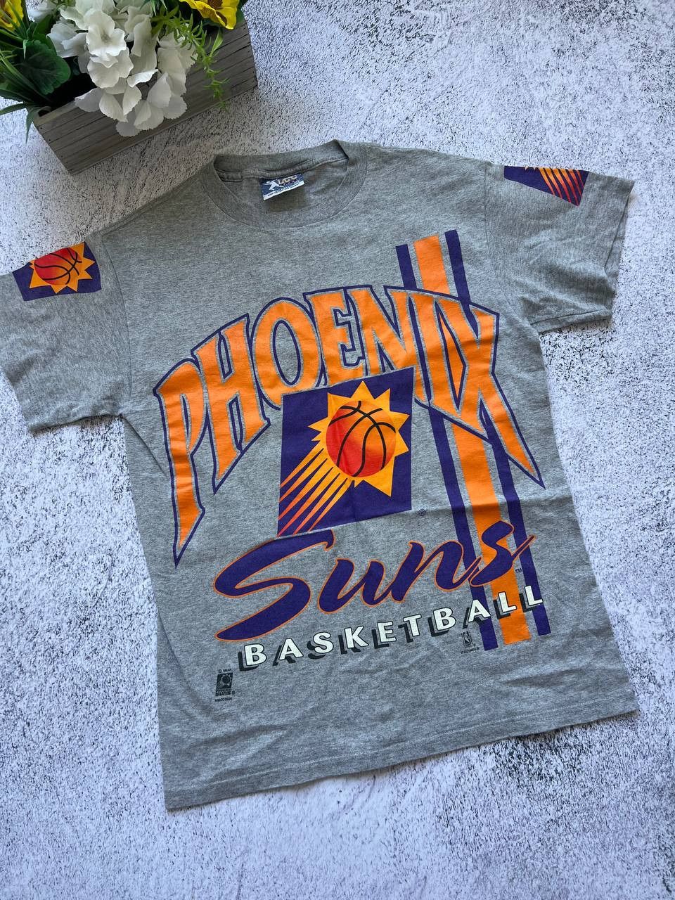 NBA × Vintage Vintage Phoenix Suns Overprint T Shirt Nba Blokecore Size US M / EU 48-50 / 2 - 11 Thumbnail