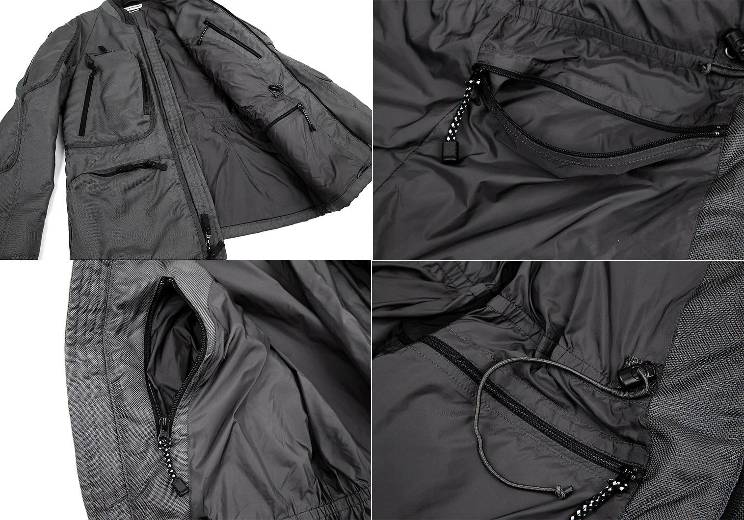 Issey Miyake Thinsulate Waterproof Zip Multi-Pocket er Jacket Grey Size US XL / EU 56 / 4 - 9 Thumbnail
