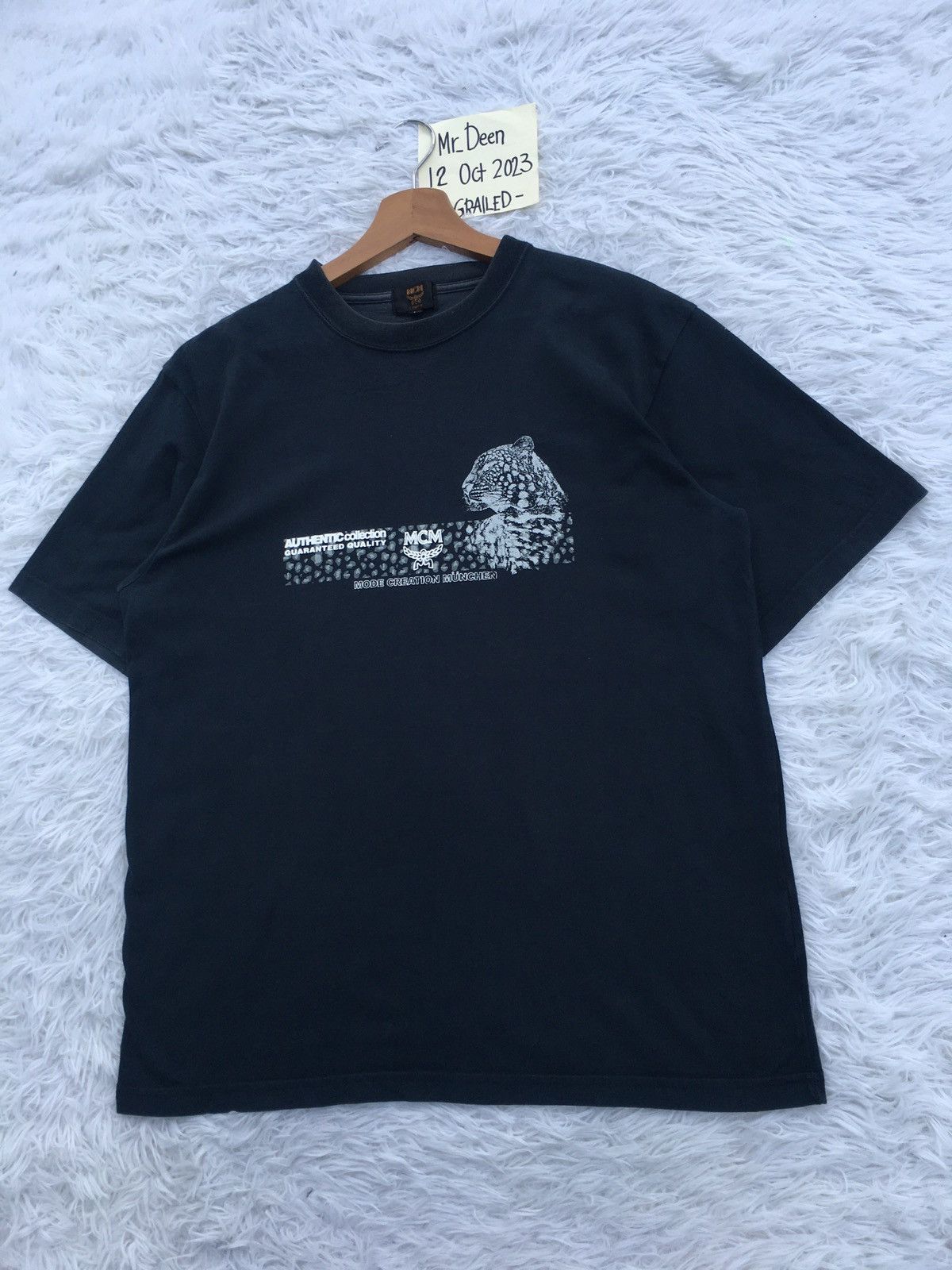 MCM Vintage MCM Logo Tshirt Size US L / EU 52-54 / 3 - 3 Thumbnail