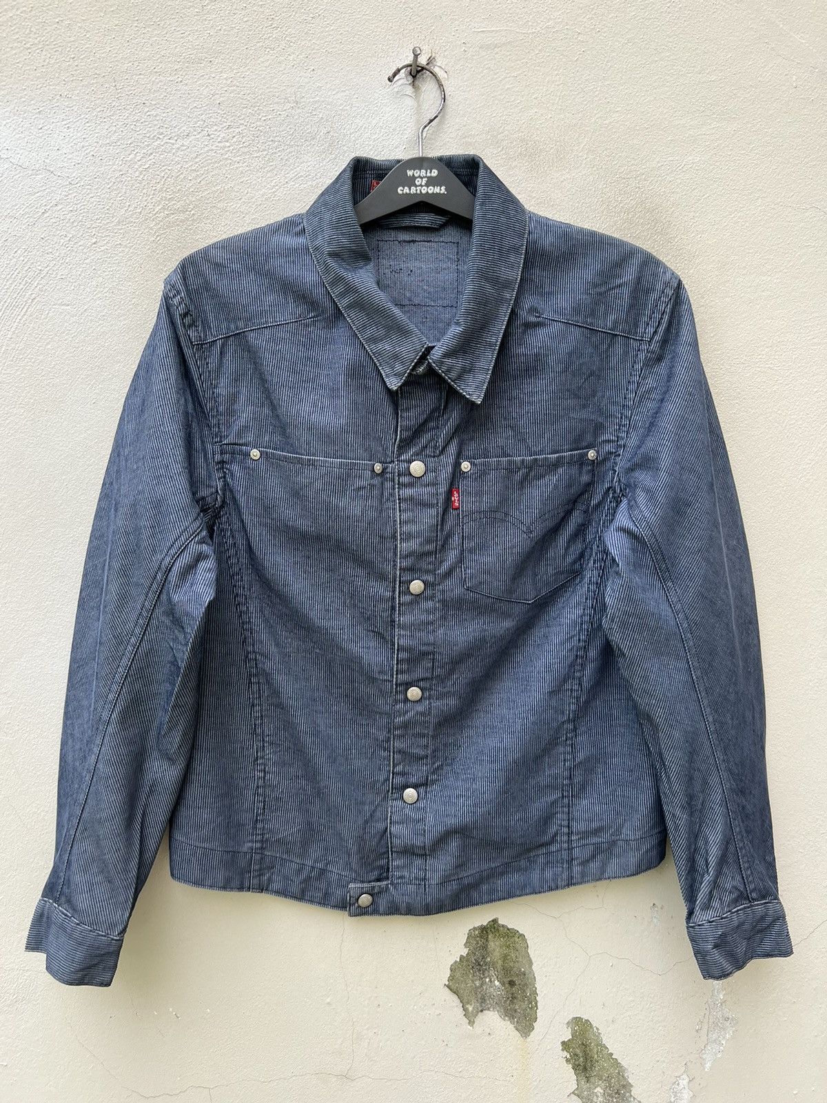 Levi's Vintage 2001 Levi’s Engineered Corduroy Trucker Jacket Size US M / EU 48-50 / 2 - 6 Thumbnail