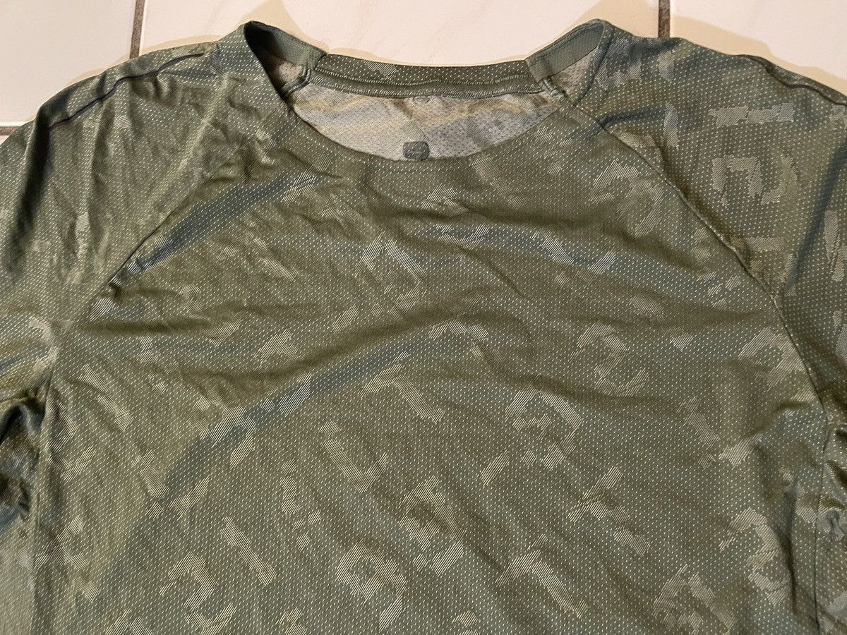 Lululemon Lululemon Textured Training Shirt KLEA Men's Large Green Size US L / EU 52-54 / 3 - 3 Thumbnail