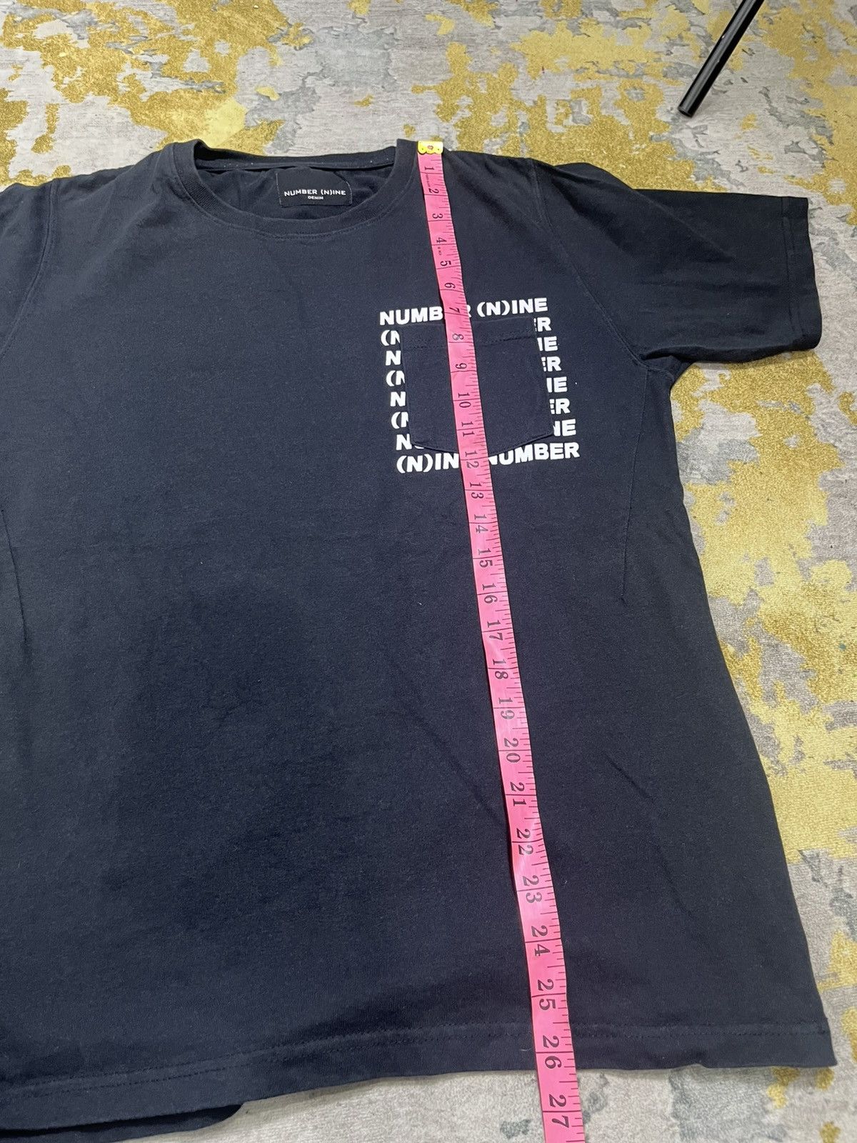 Number (N)ine Number (N)ine Denim Pocket tshirt Size US M / EU 48-50 / 2 - 7 Thumbnail