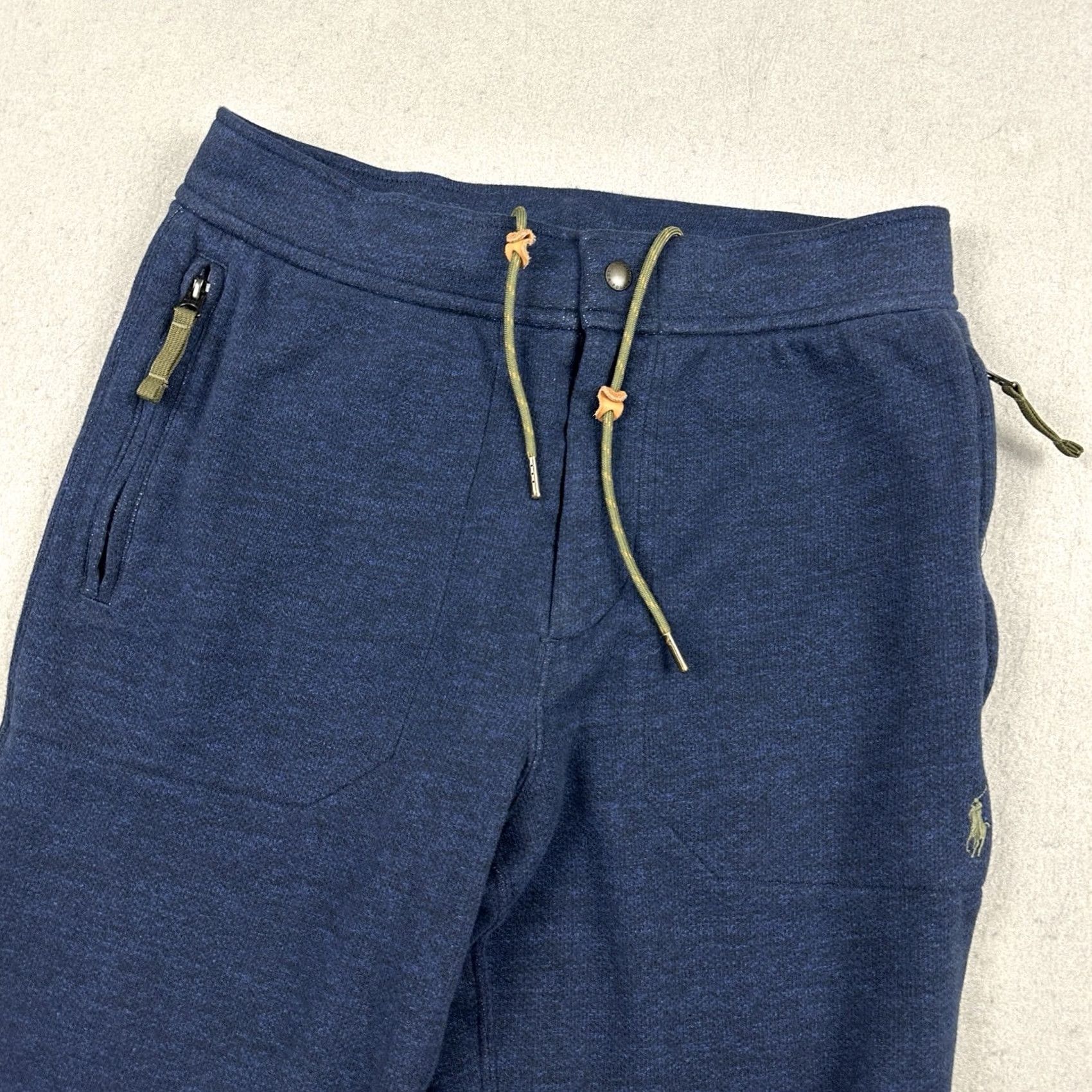 Polo Ralph Lauren Polo Ralph Lauren Pants Men Small Blue Logo Embroidered Pockets Drawstring Sweatpants Casual Front Flat Front Inseam 28 in Regular Size US S / EU 44-46 / 1 - 4 Thumbnail