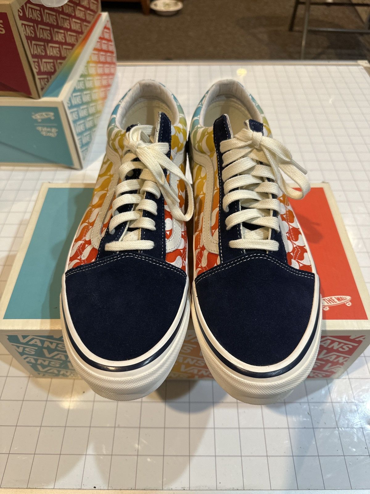 Vans Nike x Free & Easy collab Old Skools Size US 12 / EU 45 - 2 Thumbnail