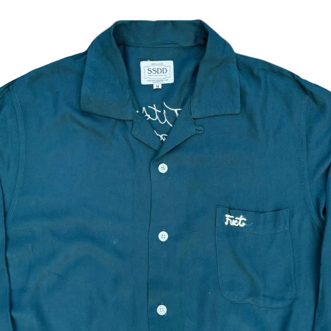 FUCT Fuct SSDD x Wes Lang 'Tits or Wheels' Loop Collar Shirt Size US M / EU 48-50 / 2 - 4 Thumbnail