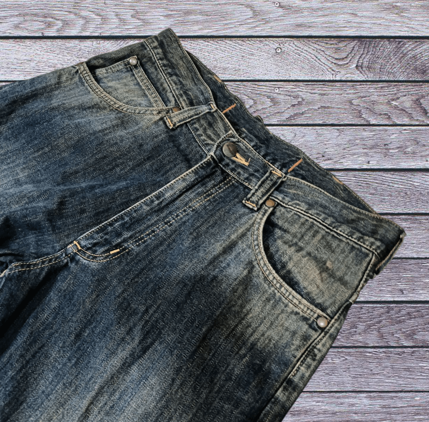 Wrangler WRANGLER BUCKLE BACK FLARE JEANS Size US 33 - 7 Thumbnail