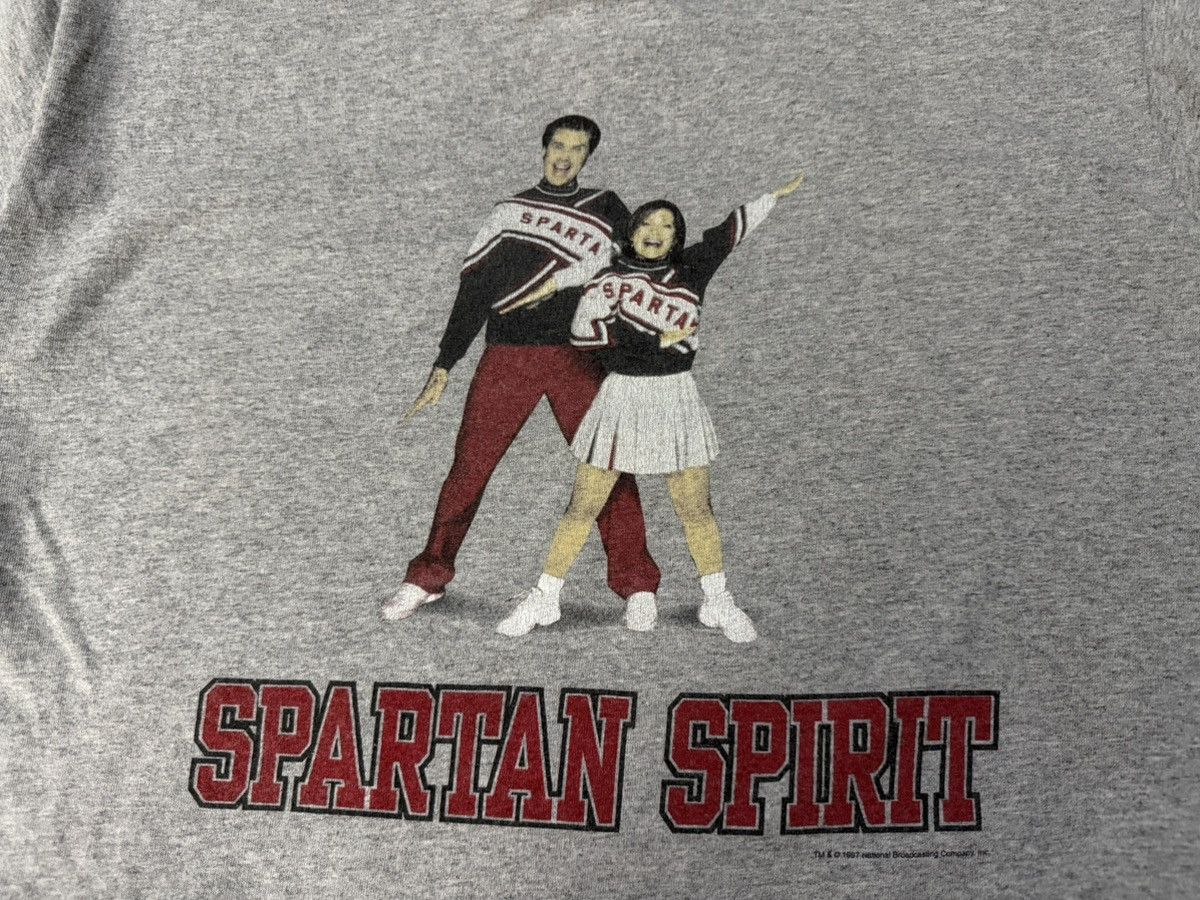 Vintage Vintage 90s SNL Spartan Spirit Will Ferrell T Shirt Size US L / EU 52-54 / 3 - 3 Thumbnail
