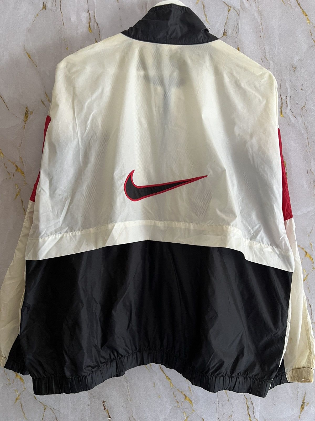 Nike Vintage Nike Windbreaker Jacket – 90s Sportswear Streetwear Size US L / EU 52-54 / 3 - 2 Thumbnail