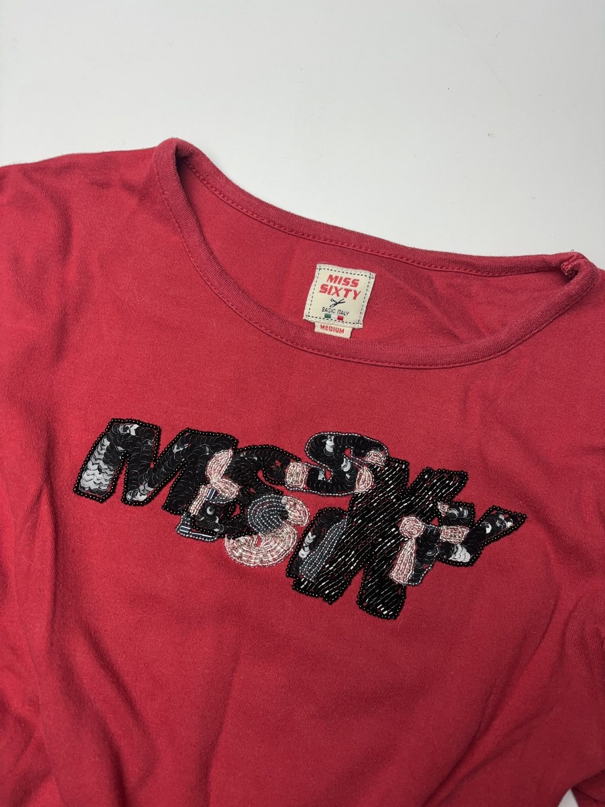 Miss Sixty × Vintage MISS SIXTY VINTAGE LONG SLEEVE TOP Size M / US 6-8 / IT 42-44 - 2 Thumbnail