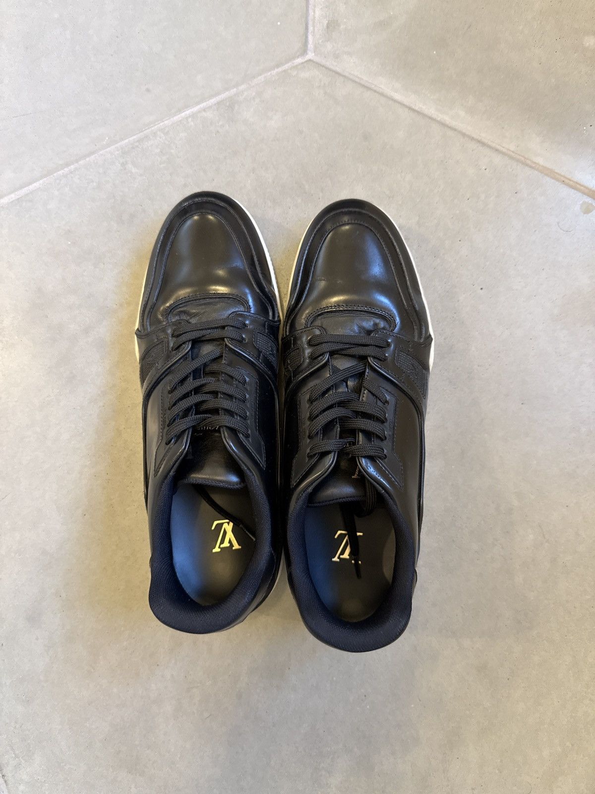 Louis Vuitton Louis Vuitton LV Trainer- Black Size US 9.5 / EU 42-43 - 4 Thumbnail