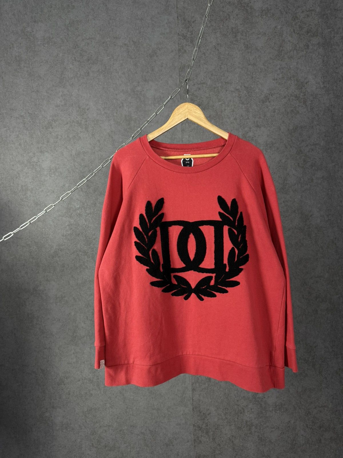 Drop Dead Drop Dead designer big center logo sweatshirt Size US XL / EU 56 / 4 - 1 Thumbnail