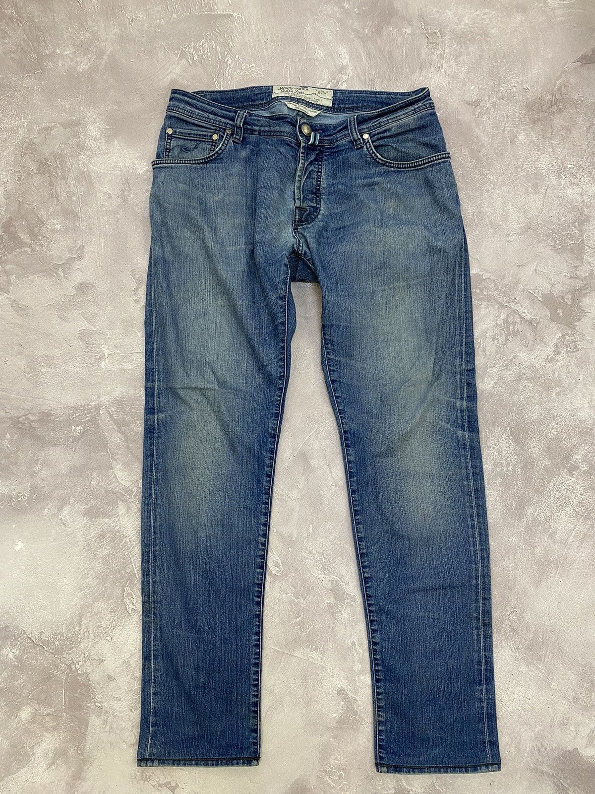 Jacob Cohen Vintage Y2K Jacob Cohen Handmade Tailored Jeans Size 35 Size US 35 - 2 Thumbnail