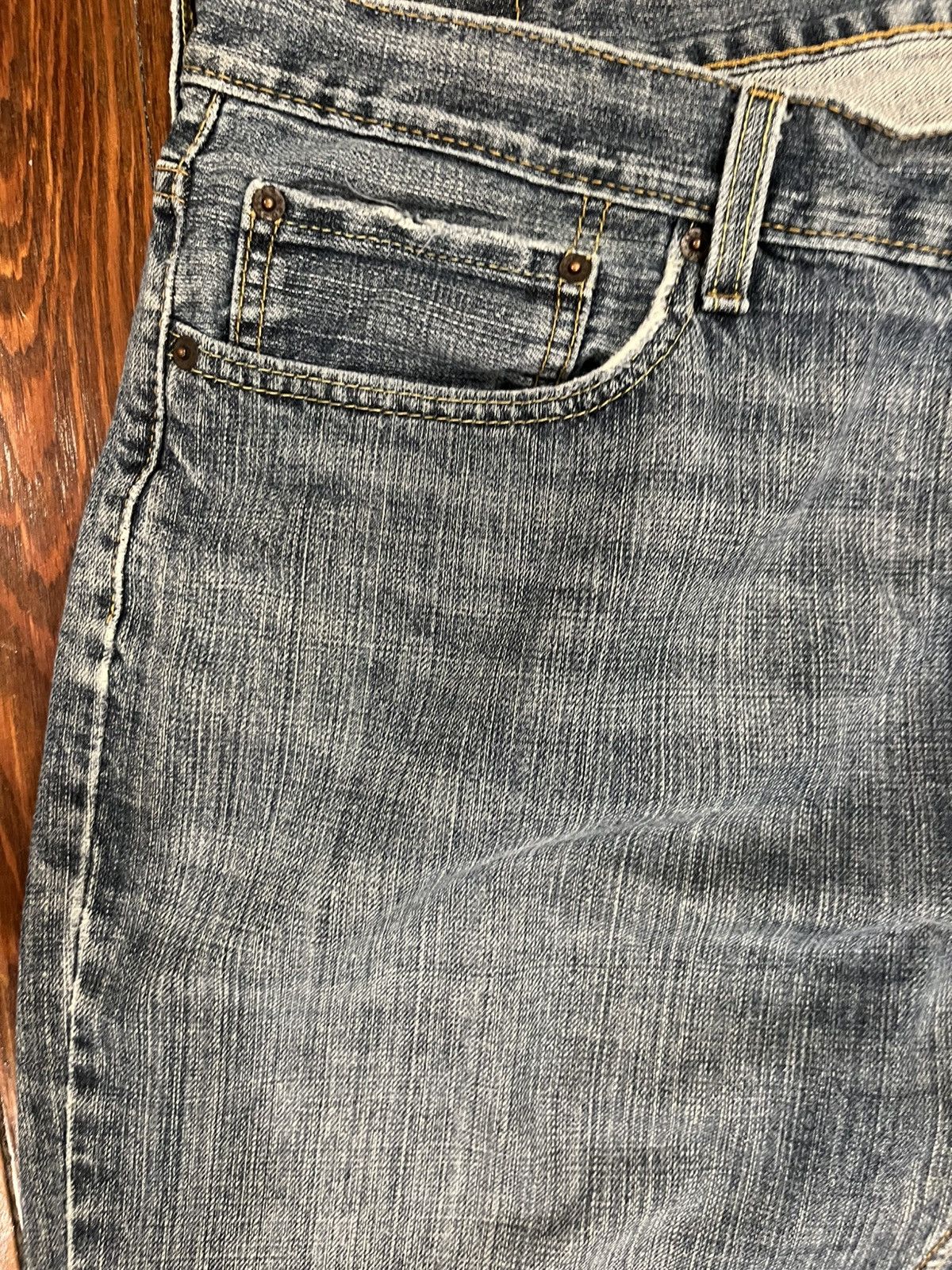 Levi's Levi's 559 Mens 38x30 Relaxed Fit Straight Leg Blue Denim Size US 38 / EU 54 - 3 Thumbnail