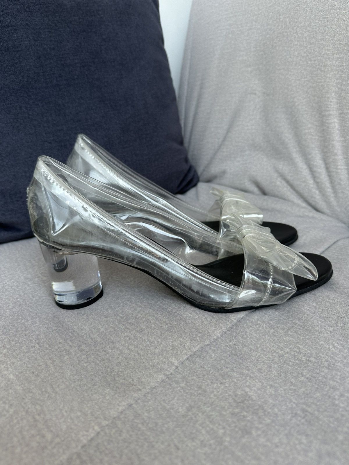 Comme des Garcons Comme Des Garcons Transparent Heels Size US 10.5 / IT 40.5 - 3 Thumbnail