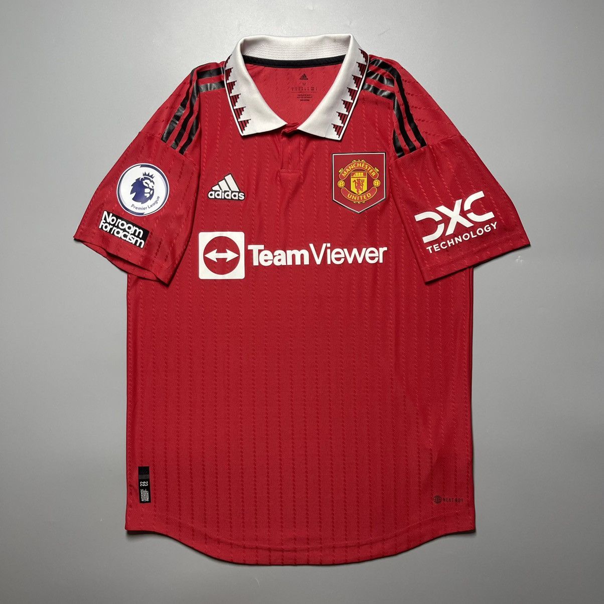 Vintage MANCHESTER UNITED ADIDAS 2022/2023 SOCCER JERSEY #7 RONALDO Size US M / EU 48-50 / 2 - 2 Thumbnail
