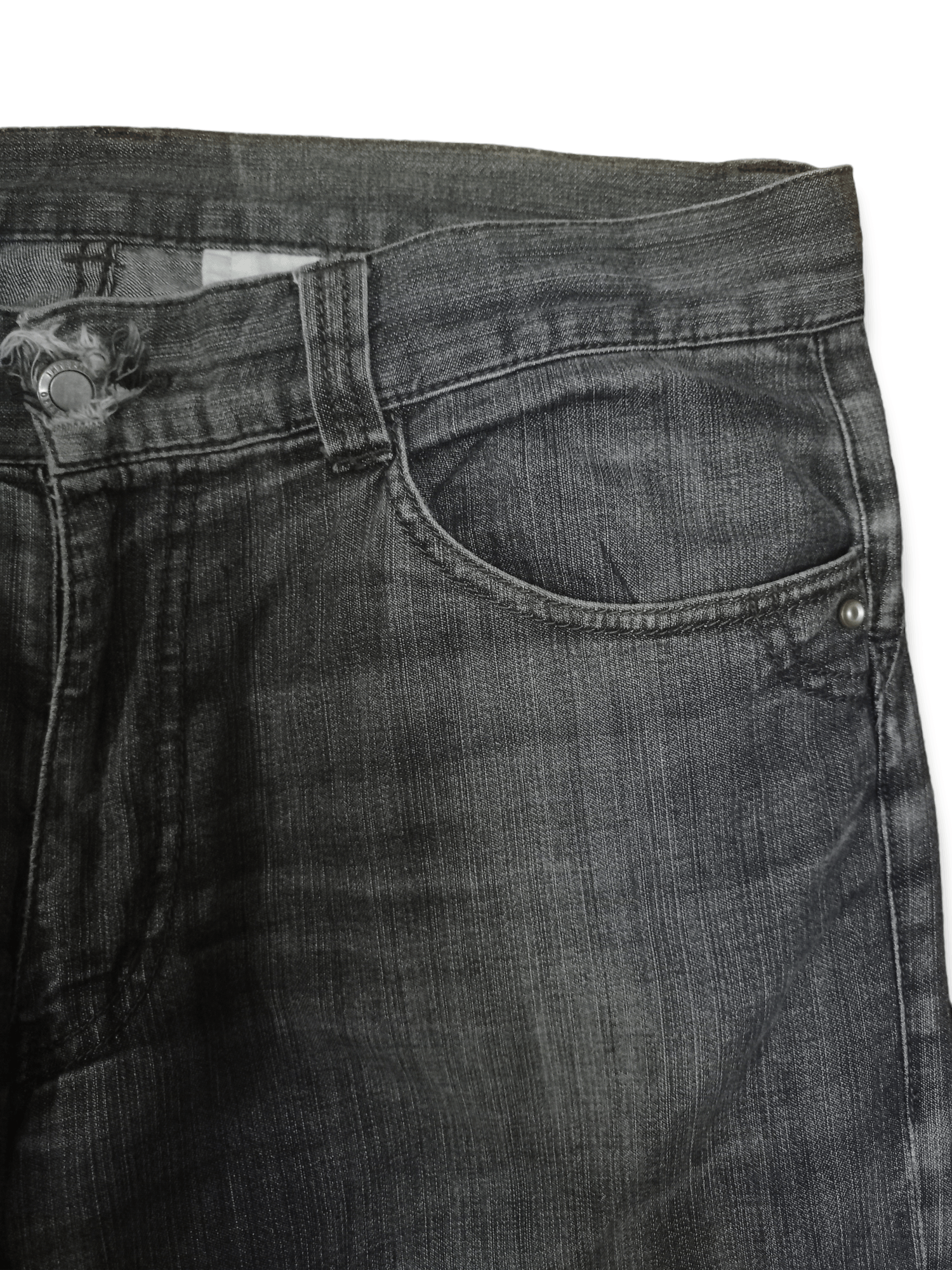 Other Vintage Japanese Brand Buckle Back Baggy Style Denim Pants Size US 33 - 7 Thumbnail