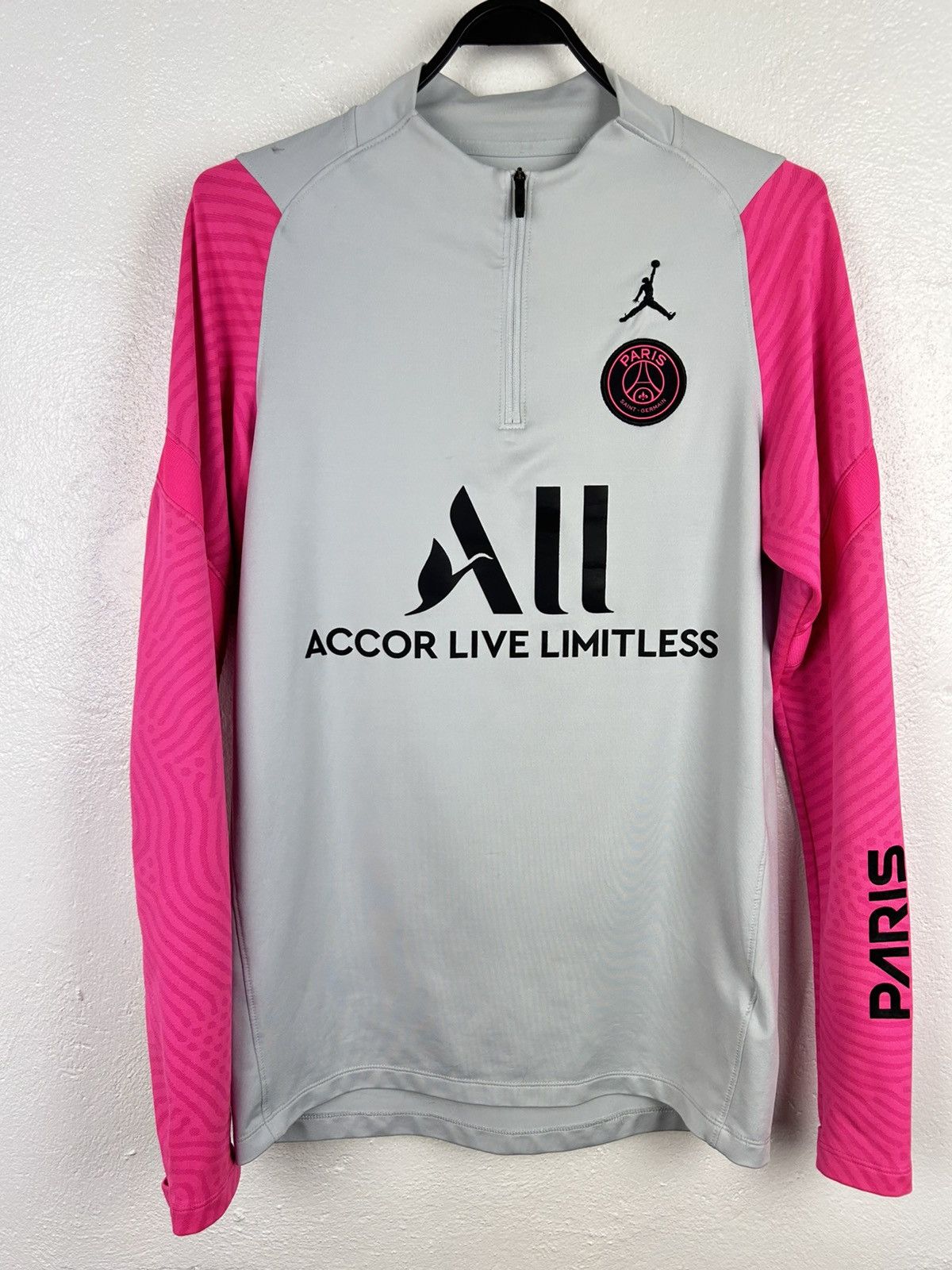 Jordan Brand Nike Jordan Paris Saint German 2021/22 Drill Training Jersey Size US S / EU 44-46 / 1 - 1 Thumbnail