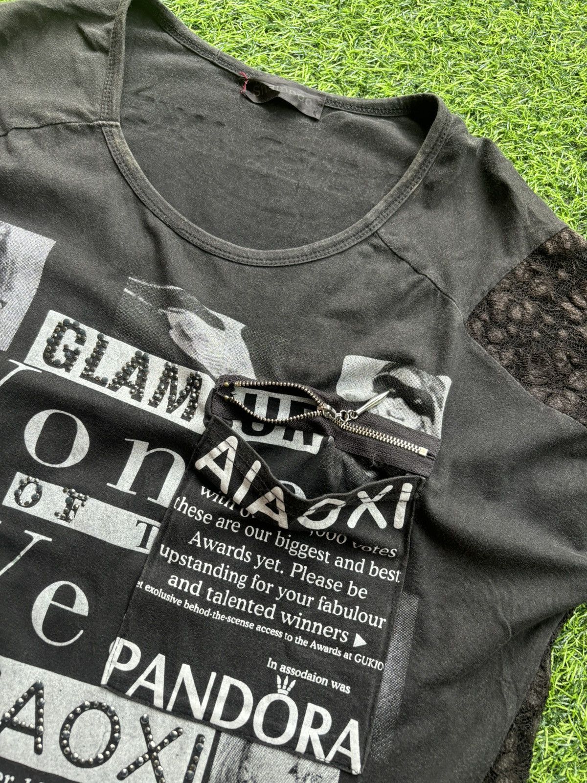 Hysteric Glamour Y2k Opium Tiantiangirl Punk Style Tshirt Size ONE SIZE - 6 Thumbnail