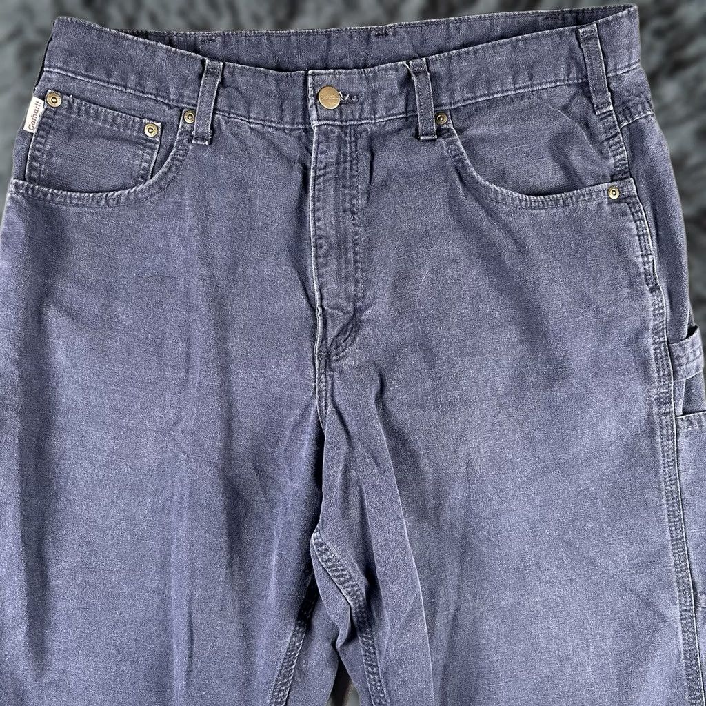Carhartt Carhartt Pants Men 36x32 Blue Relaxed Fit Workwear Cargo Pants Workwear Casual``` Size US 36 / EU 52 - 1 Thumbnail