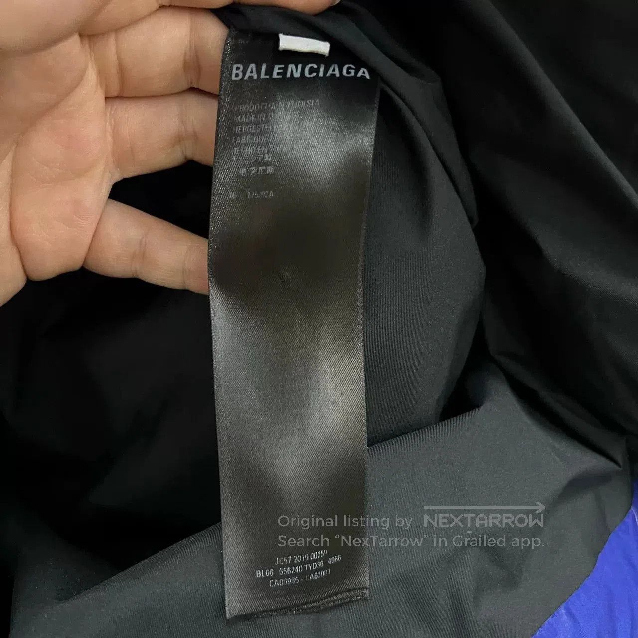 Balenciaga balenciaga electric blue puffer jacket. Size US L / EU 52-54 / 3 - 5 Thumbnail