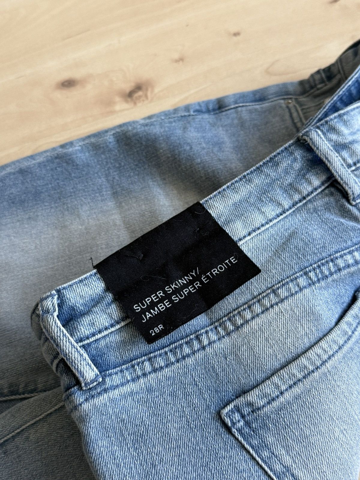 Armani Exchange Armani Exchange Super Skinny regular denim jeans nwt Size US 28 / EU 44 - 6 Thumbnail