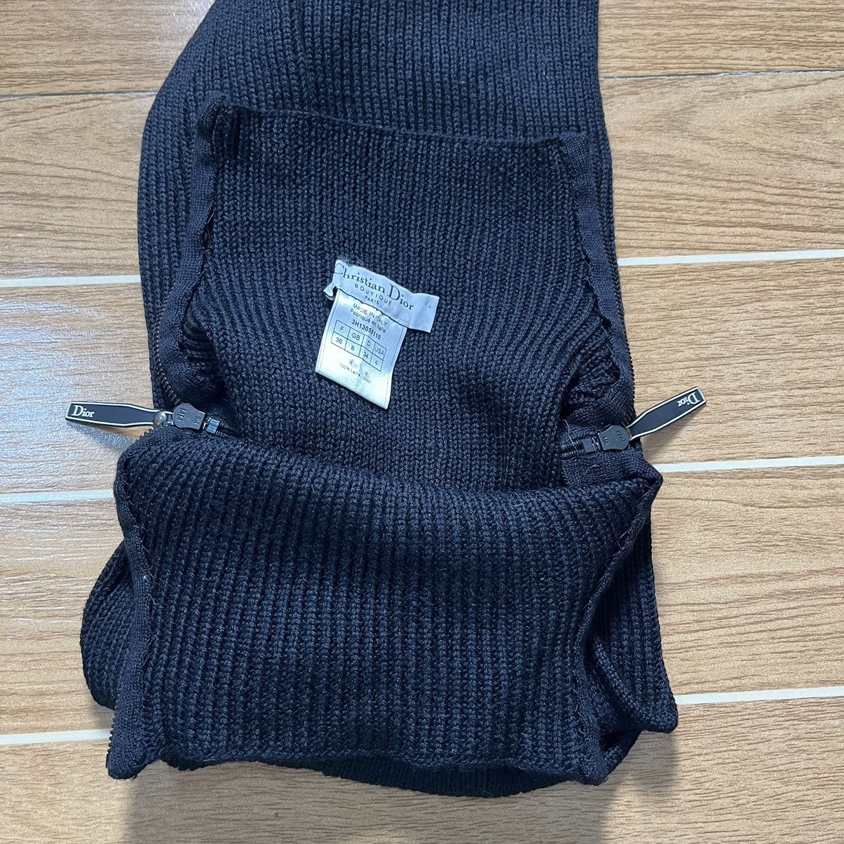 Dior Christian Dior by John Galliano Turtle Neck Knitted Tops Size XS / US 0-2 / IT 36-38 - 9 Thumbnail