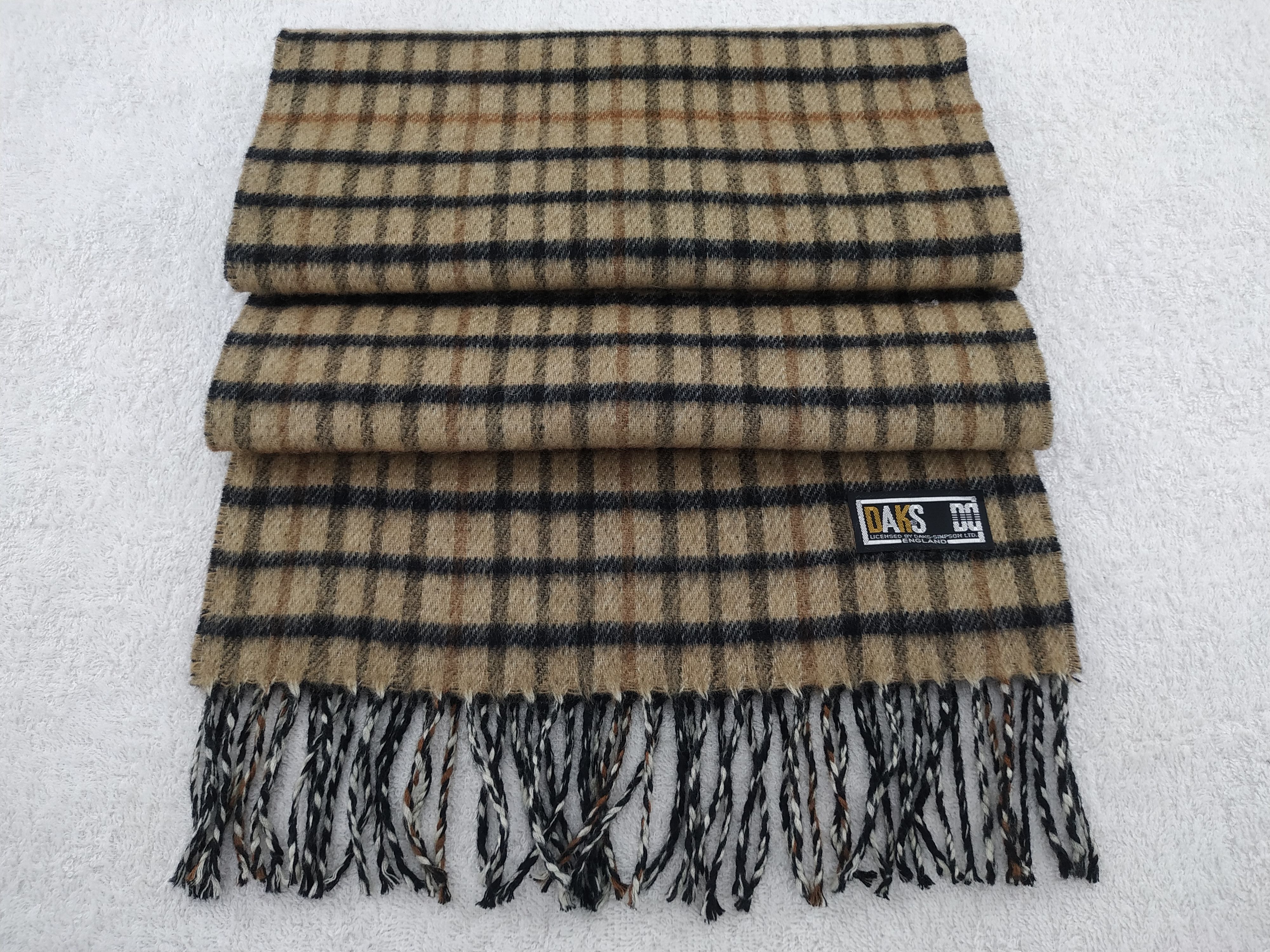 DAKS Daks London Scarf / Muffler / Neckwear - WW358 Size ONE SIZE - 6 Thumbnail