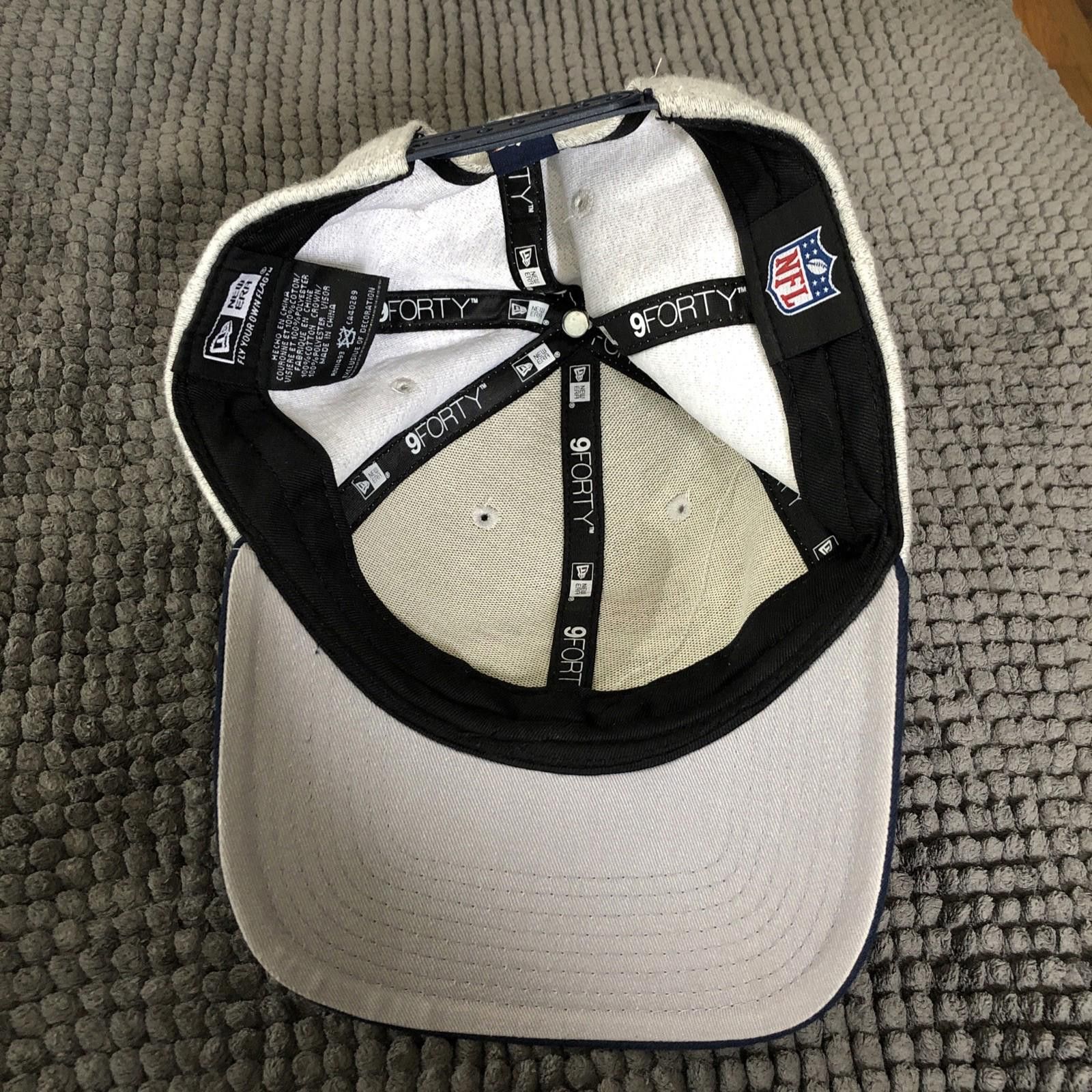 New Era Broncos Cap New Era 9Forty OSFA Strapback Horse GRAY/BLUE Size ONE SIZE - 5 Thumbnail
