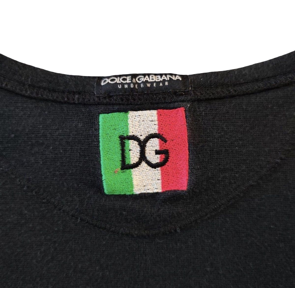 Dolce & Gabbana Dolce & Gabbana Italian Flag Patch T-Shirt Size US S / EU 44-46 / 1 - 3 Thumbnail