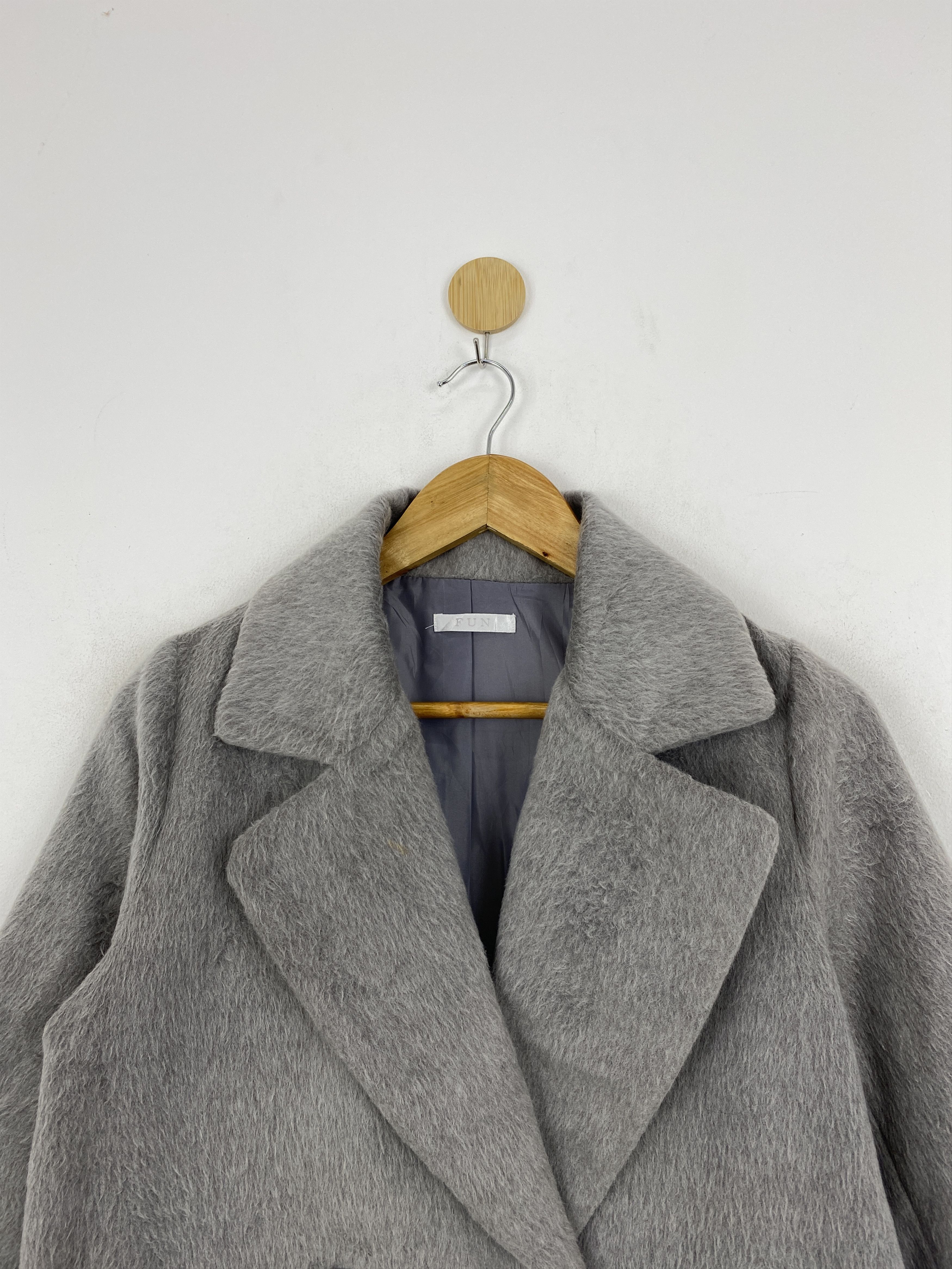 Japanese Brand Vtg Japan Brand Double Breasted Sherpa Fleece Jacket JA0059 Size M / US 6-8 / IT 42-44 - 3 Thumbnail