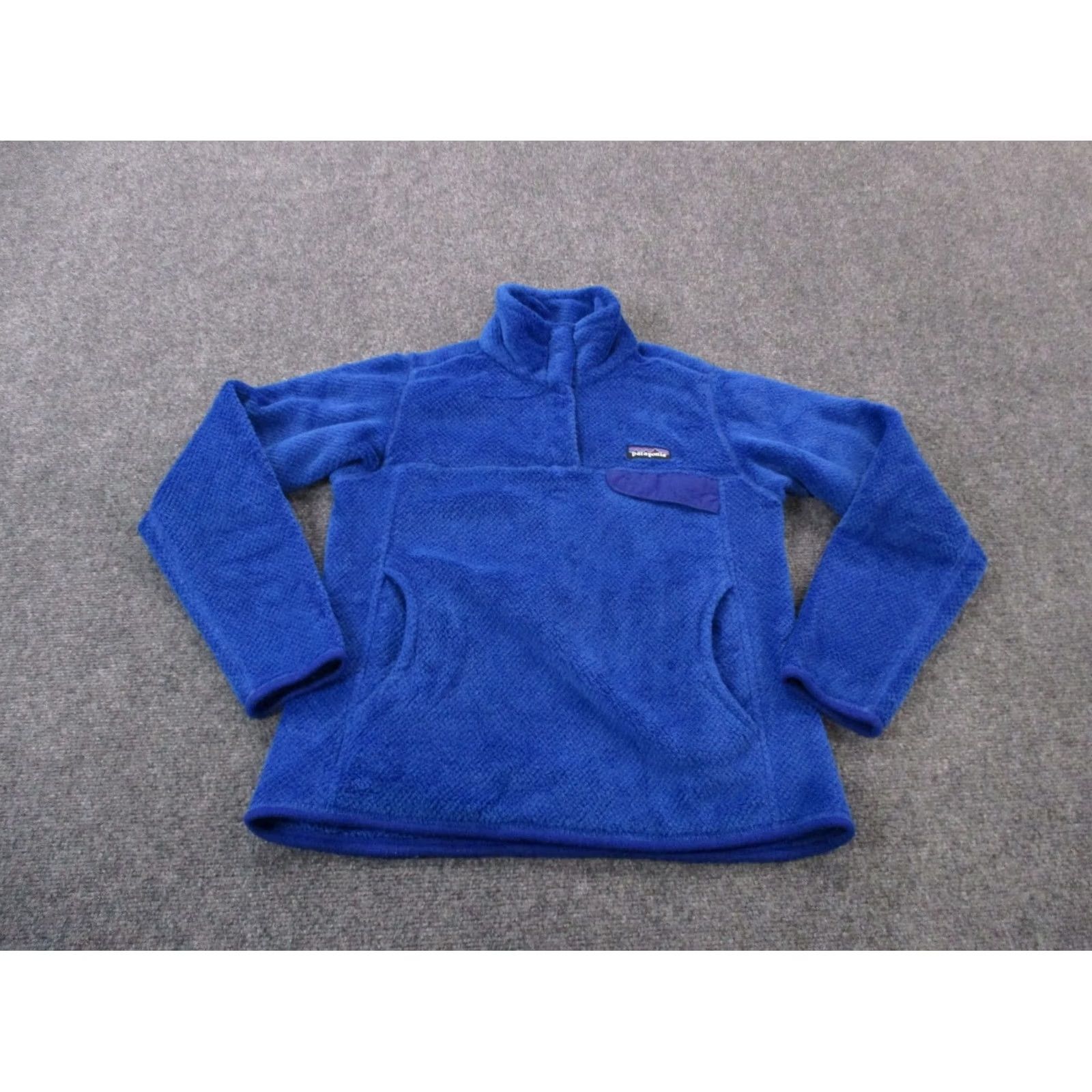 Patagonia Patagonia Jacket Womens S Blue Snap Fleece Windproof Casual Outdoor Scarf Pockets Thermal Wind-Resistant Regular Size S / US 4 / IT 40 - 2 Thumbnail
