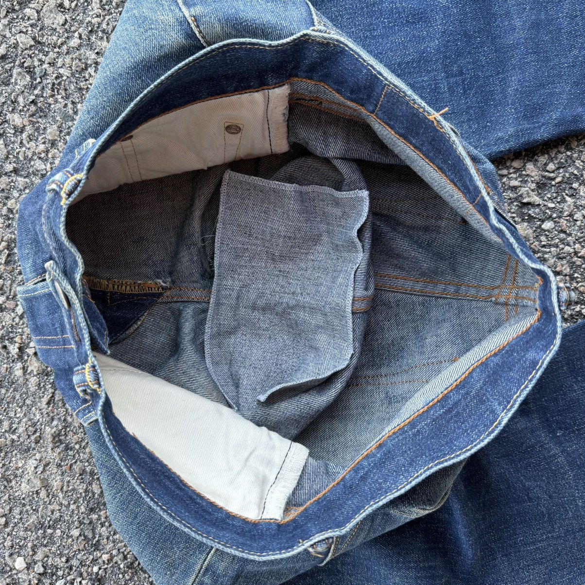 Levi's LEVI’S 501 BUTTON FLY SELVEDGE JEAN DENIM PANTS Size US 31 - 11 Thumbnail