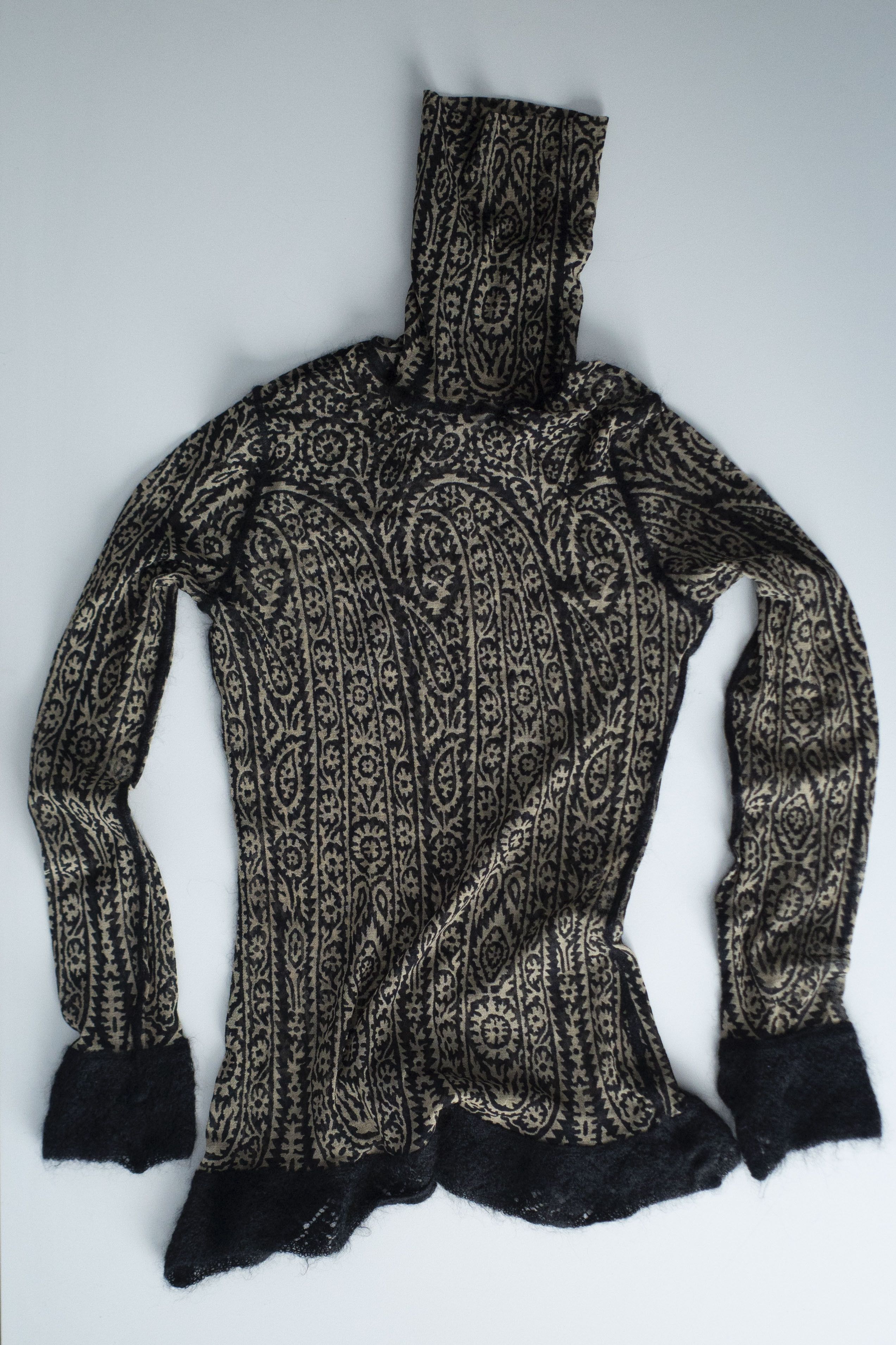 Jean Paul Gaultier Jean Paul Gaultier Classique Printed Mesh Top Size M / US 6-8 / IT 42-44 - 2 Thumbnail