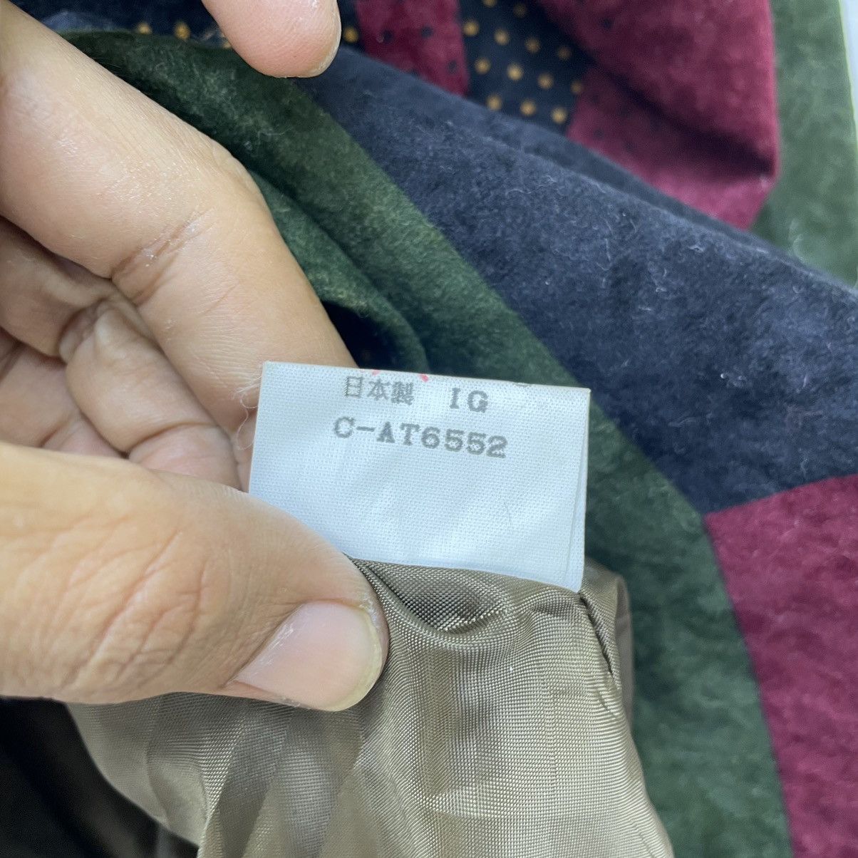 Homespun Knitwear × Japanese Brand Japanese Brand Fashion Elegance Patchwork Style Size M / US 6-8 / IT 42-44 - 8 Thumbnail