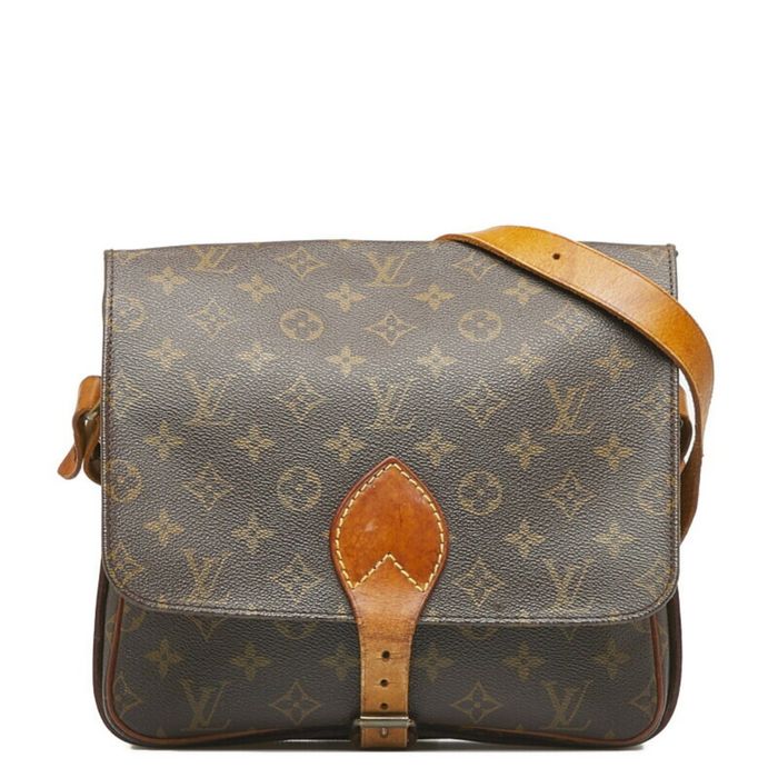 LOUIS VUITTON Bag Monogram Giant Reverse Women's Handbag Shoulder 2way On  the Go GM Brown M45320