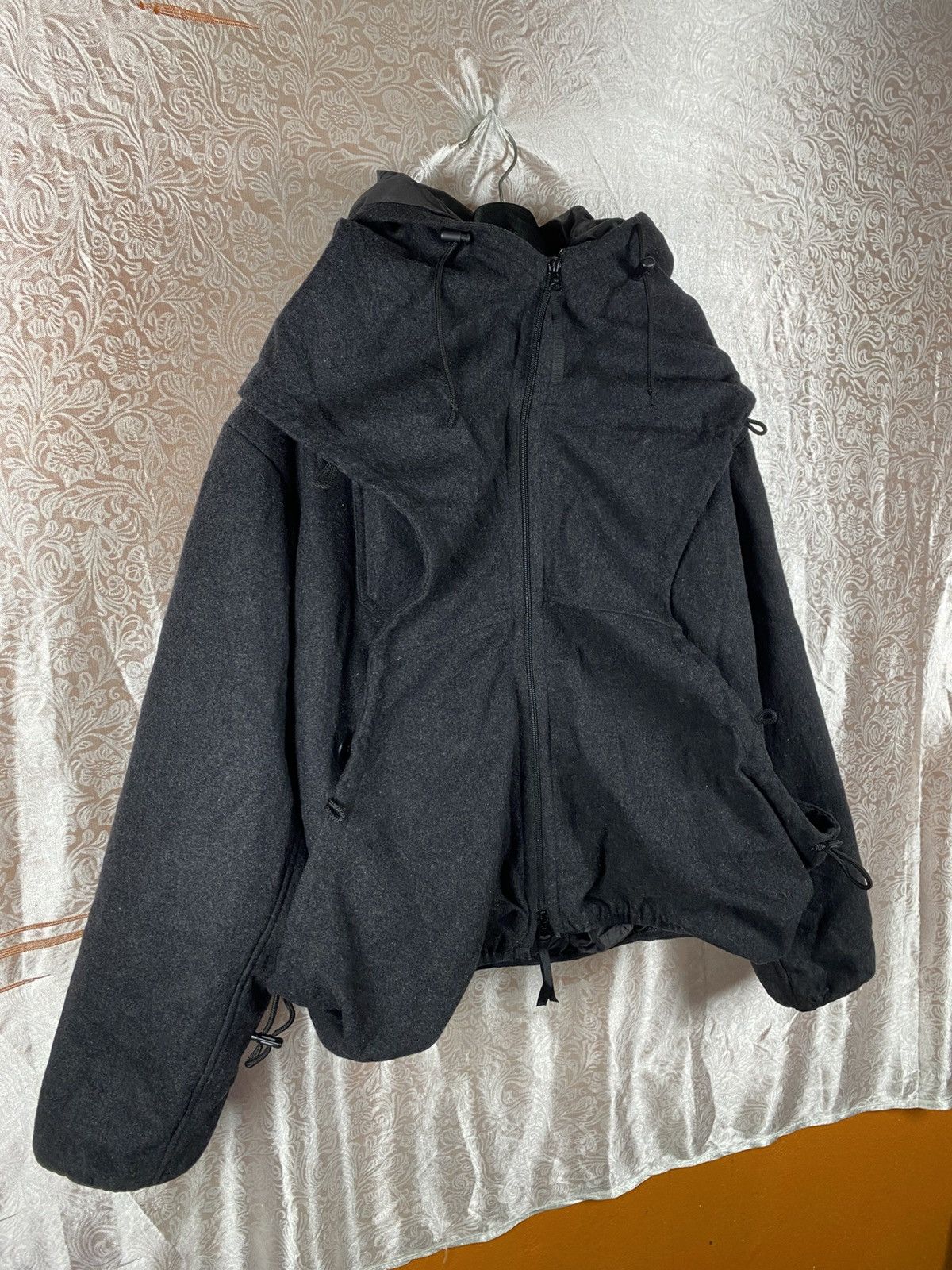 Final Home FINAL HOME Black Hooded Technical Jacket Issey Miyake Size US M / EU 48-50 / 2 - 5 Thumbnail