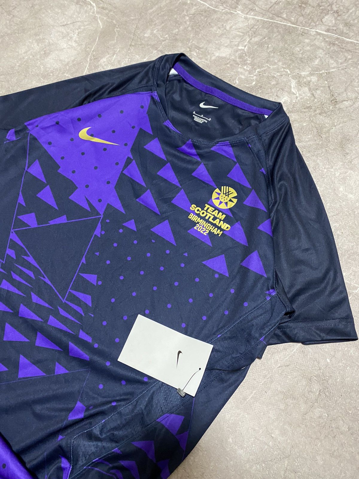 Nike Nike Team Scotland Birmingham 2022 Commonwealth Games Jersey Size M / US 6-8 / IT 42-44 - 7 Thumbnail