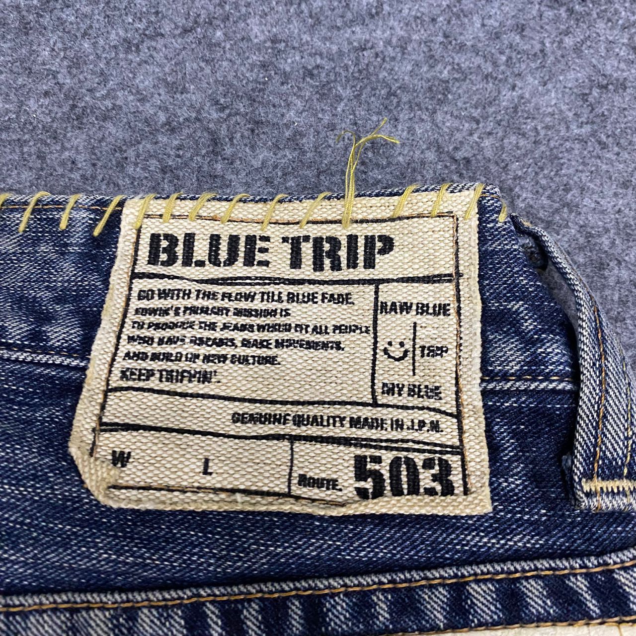 Edwin 💥Best Offer💥Vintage Edwin X Square Dark Distressed Denim Size US 36 / EU 52 - 19 Thumbnail
