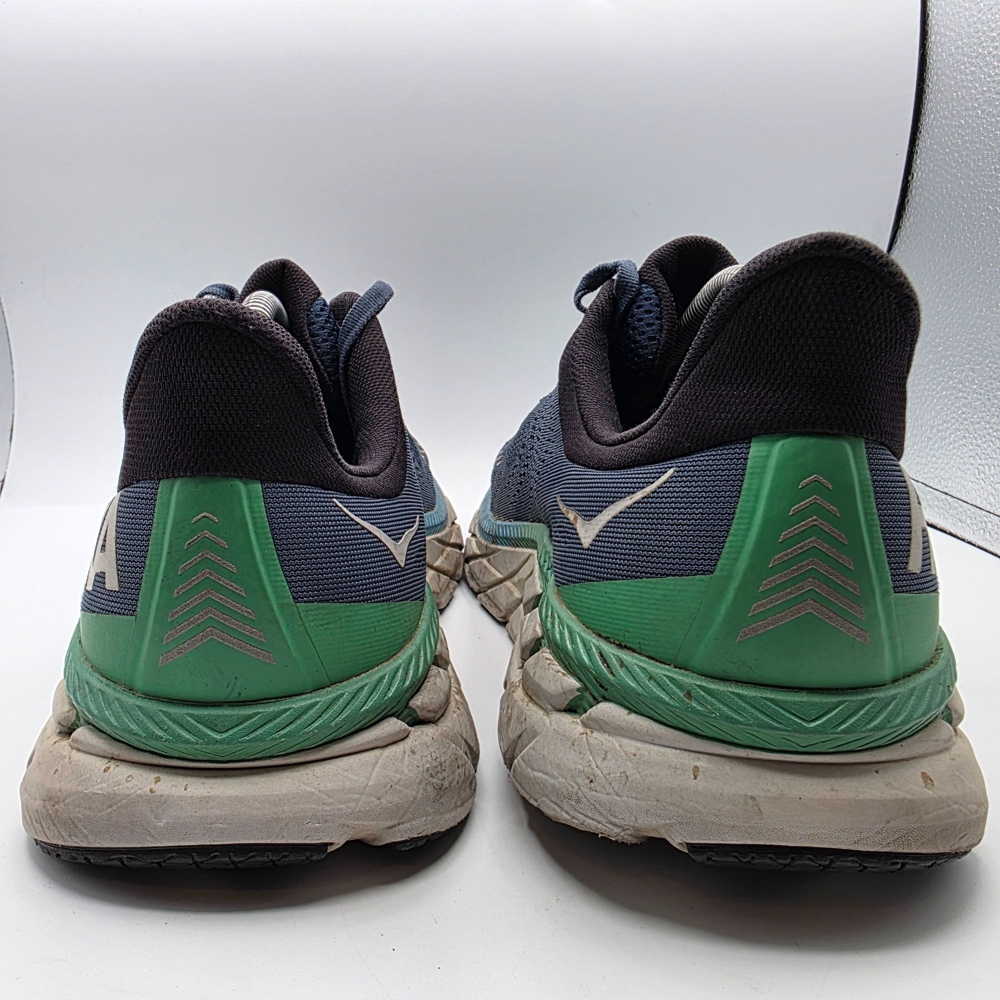 Hoka Hoka One One Mens Size 12 2E Blue Athletic Shoes Running Wal Size US 12 / EU 45 - 4 Thumbnail
