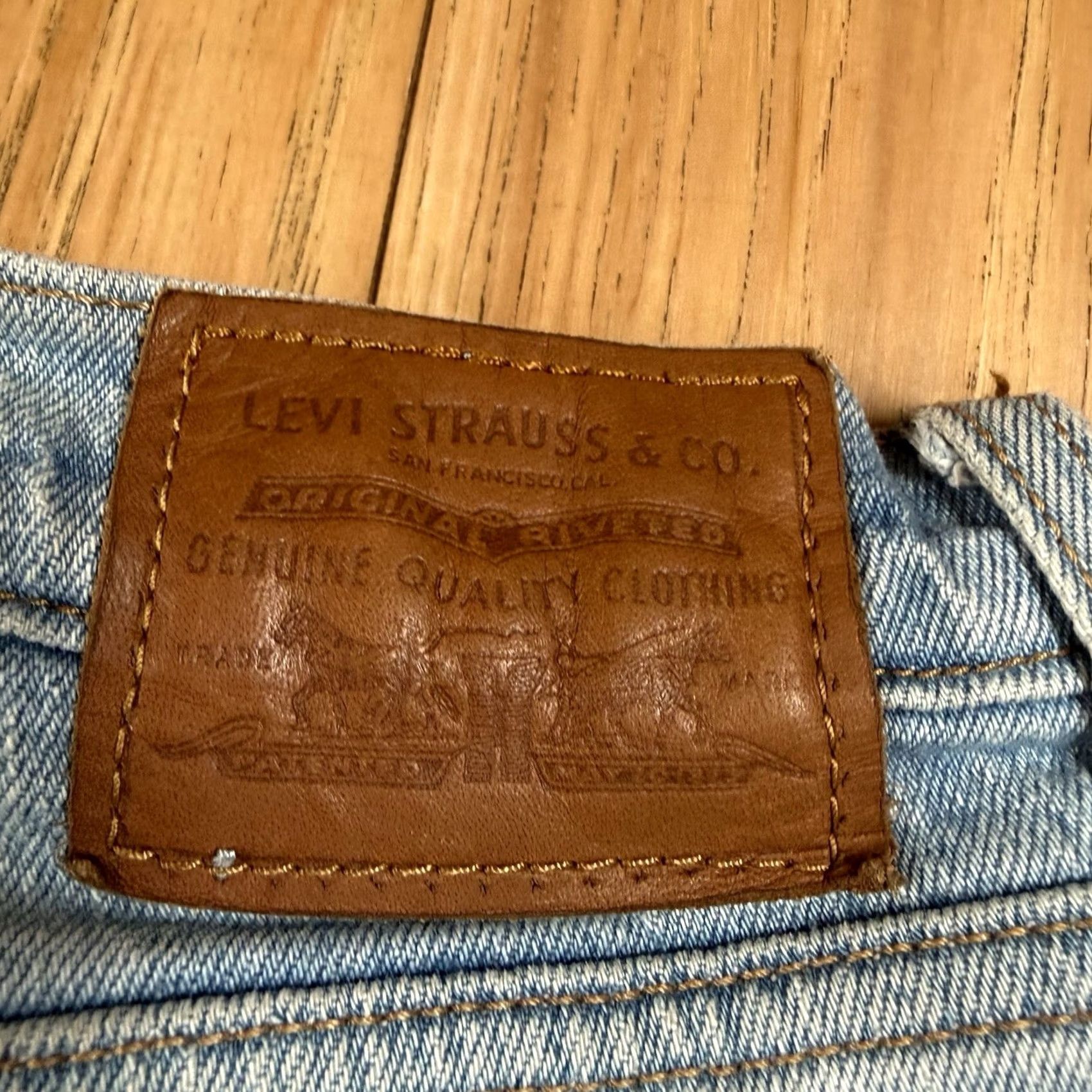 Levi's Levi’s Signature Series Jeans Mens 30x28 Light Wash Straight Jeans 30 Mens Blue Inseam 28 Size US 30 / EU 46 - 7 Thumbnail